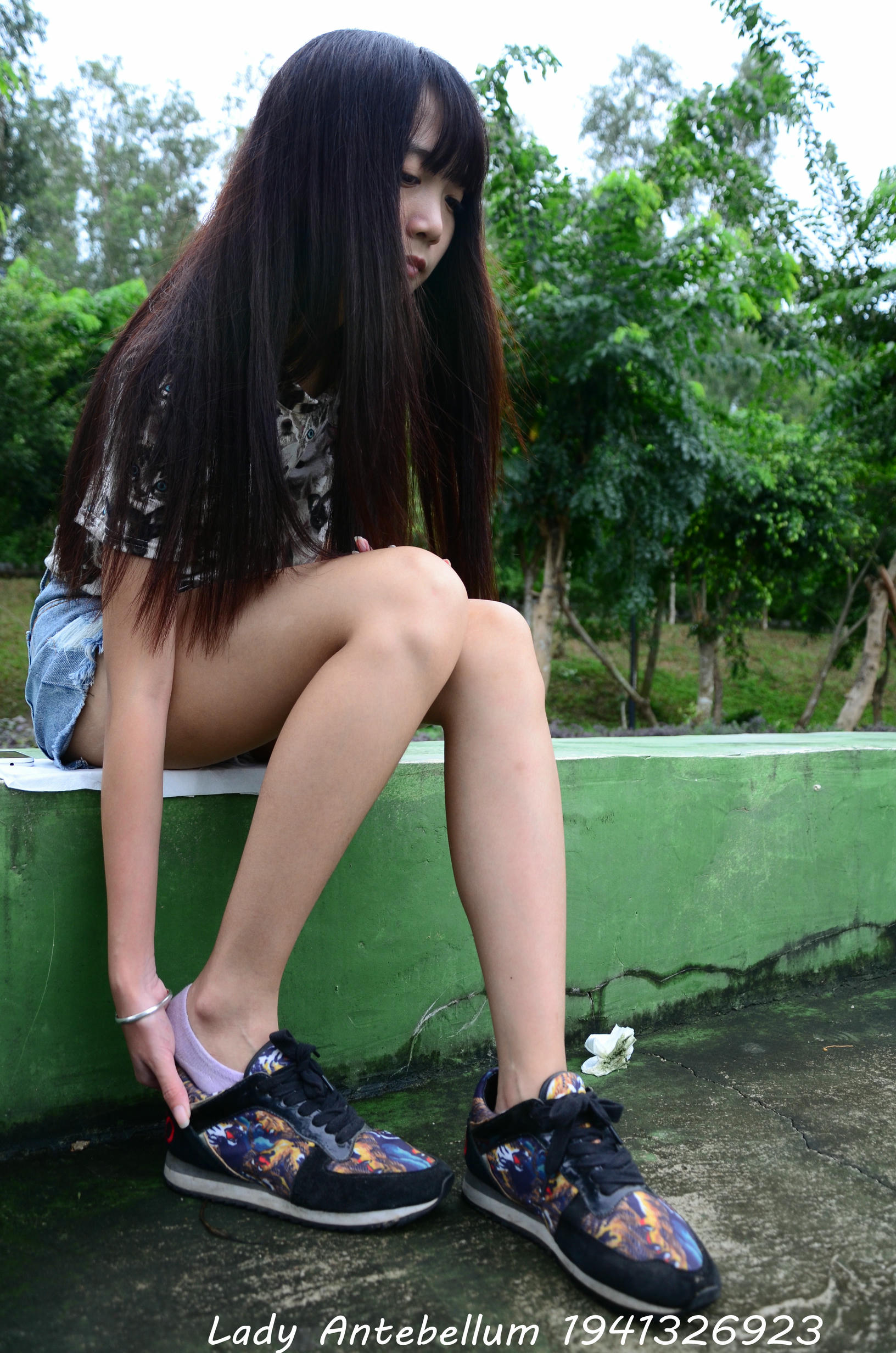 [战前女神] 恋足美腿棉袜女神级摄影套图 131 [140P+247M]_第3集