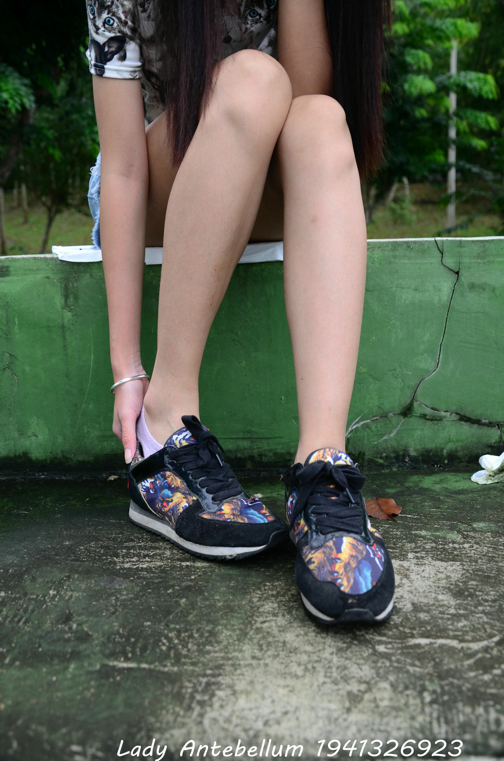 [战前女神] 恋足美腿棉袜女神级摄影套图 131 [140P+247M]_第4集