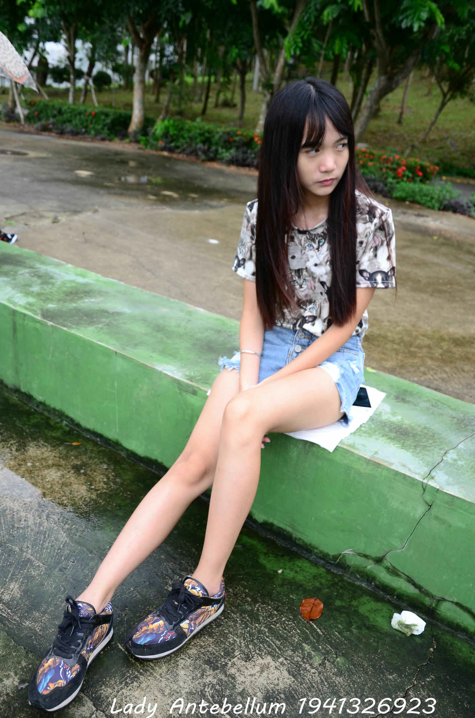 [战前女神] 恋足美腿棉袜女神级摄影套图 131 [140P+247M]_第1集