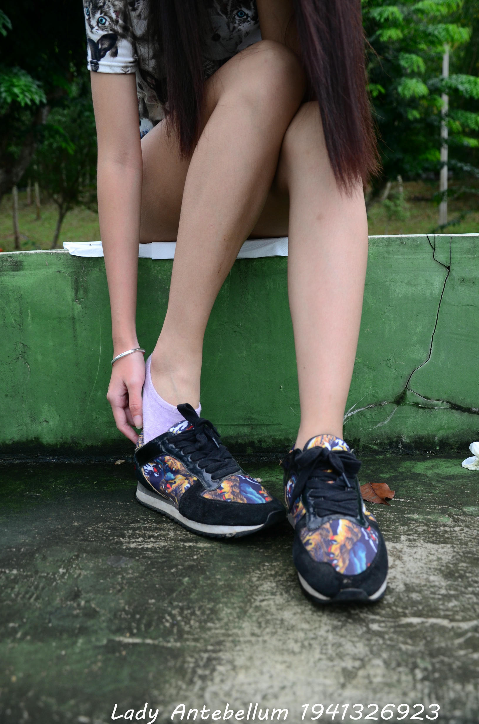 [战前女神] 恋足美腿棉袜女神级摄影套图 131 [140P+247M]_第4集