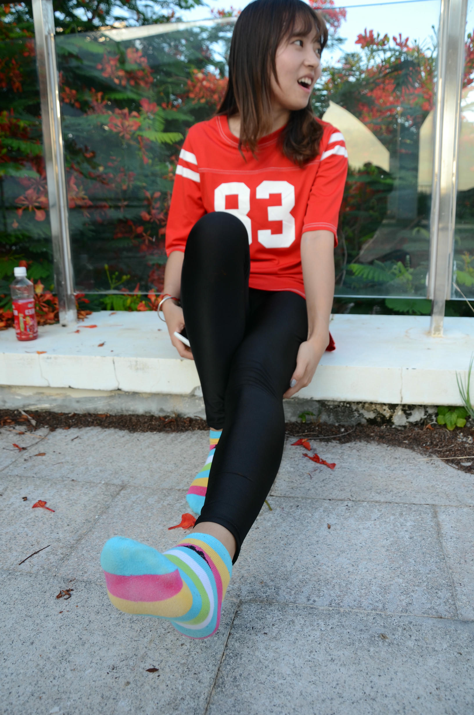 [战前女神] 恋足美腿棉袜女神级摄影套图 132 [102P+243M]_第5集