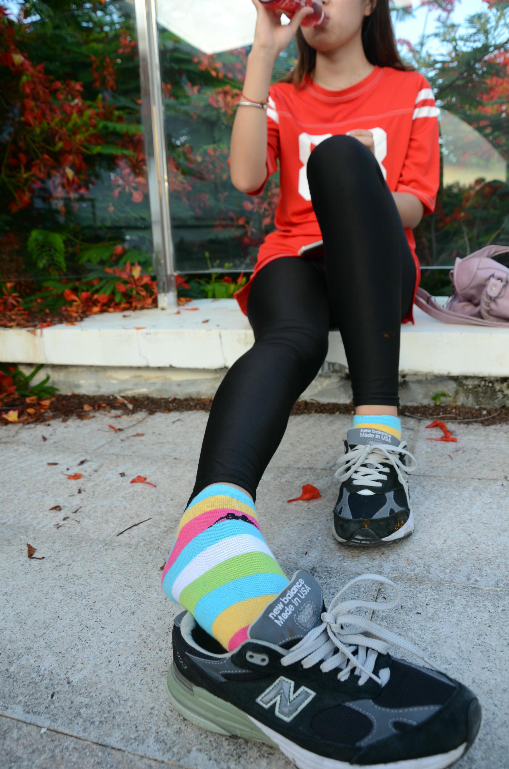 [战前女神] 恋足美腿棉袜女神级摄影套图 132 [102P+243M]_第1集