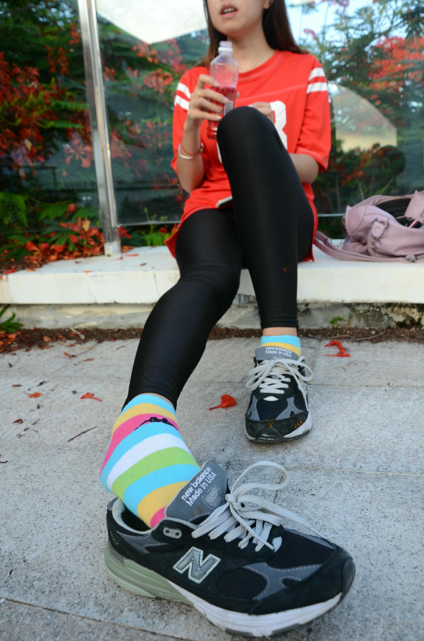 [战前女神] 恋足美腿棉袜女神级摄影套图 132 [102P+243M]_第1集