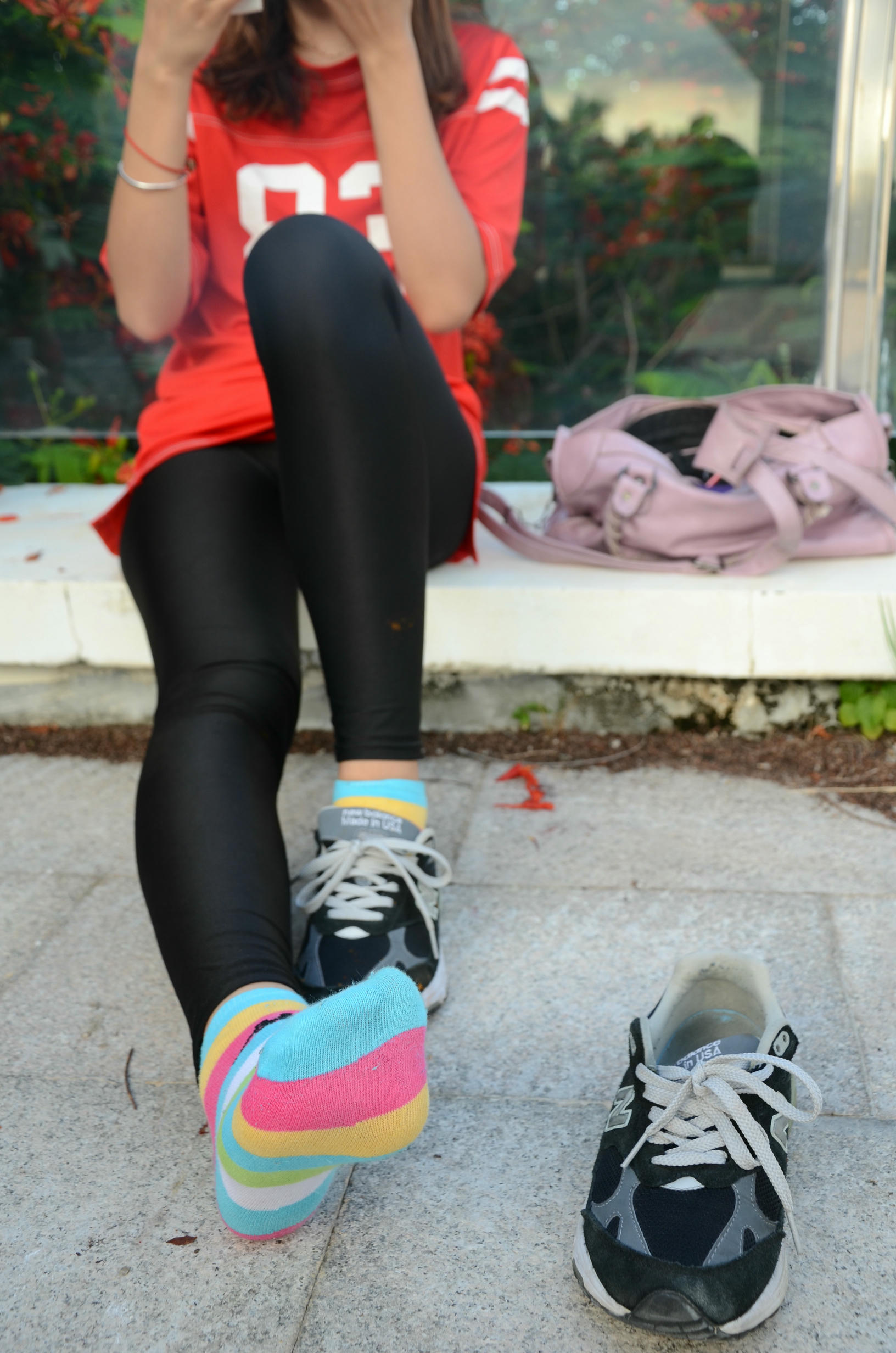 [战前女神] 恋足美腿棉袜女神级摄影套图 132 [102P+243M]_第2集