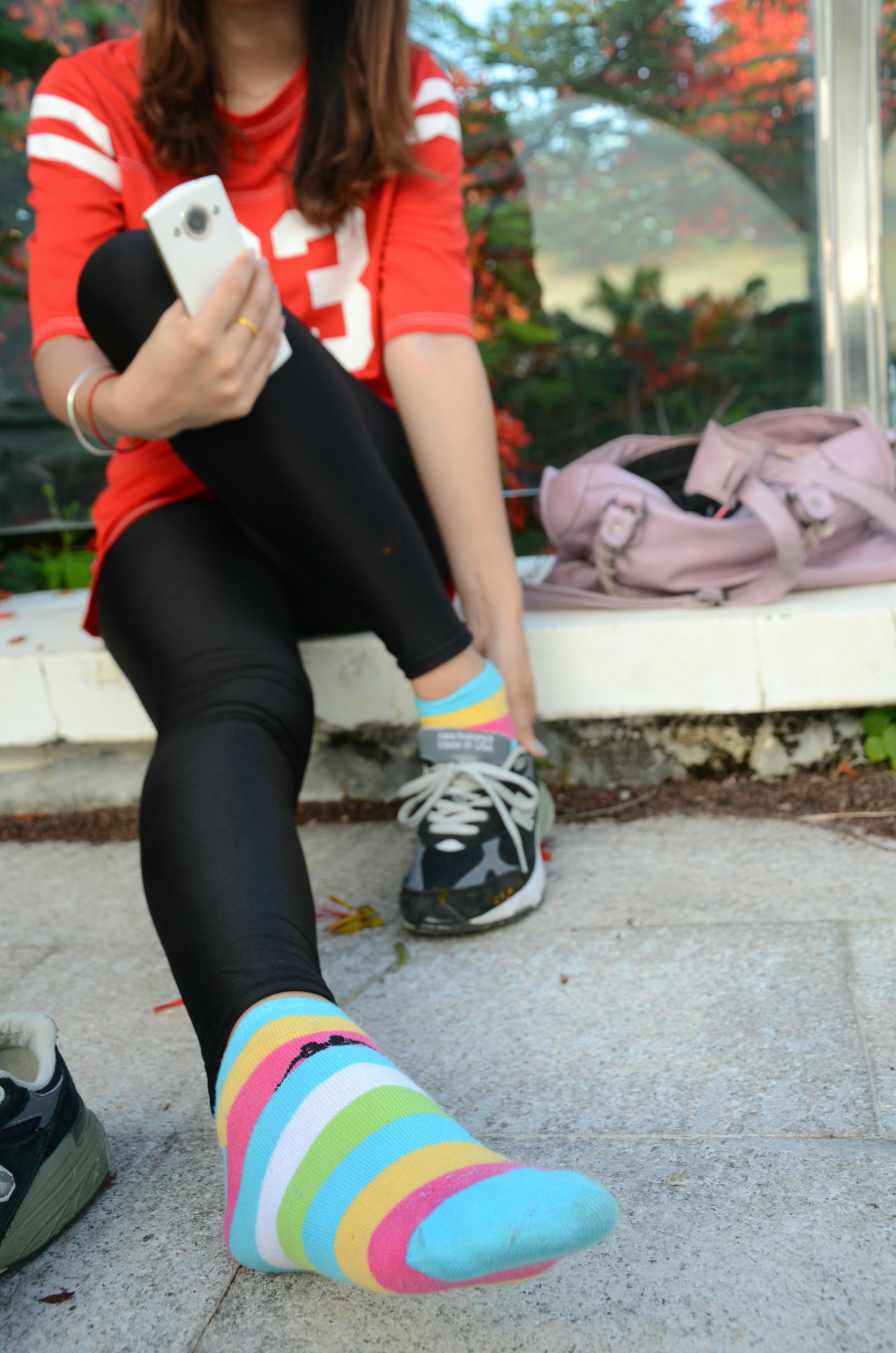 [战前女神] 恋足美腿棉袜女神级摄影套图 132 [102P+243M]_第2集