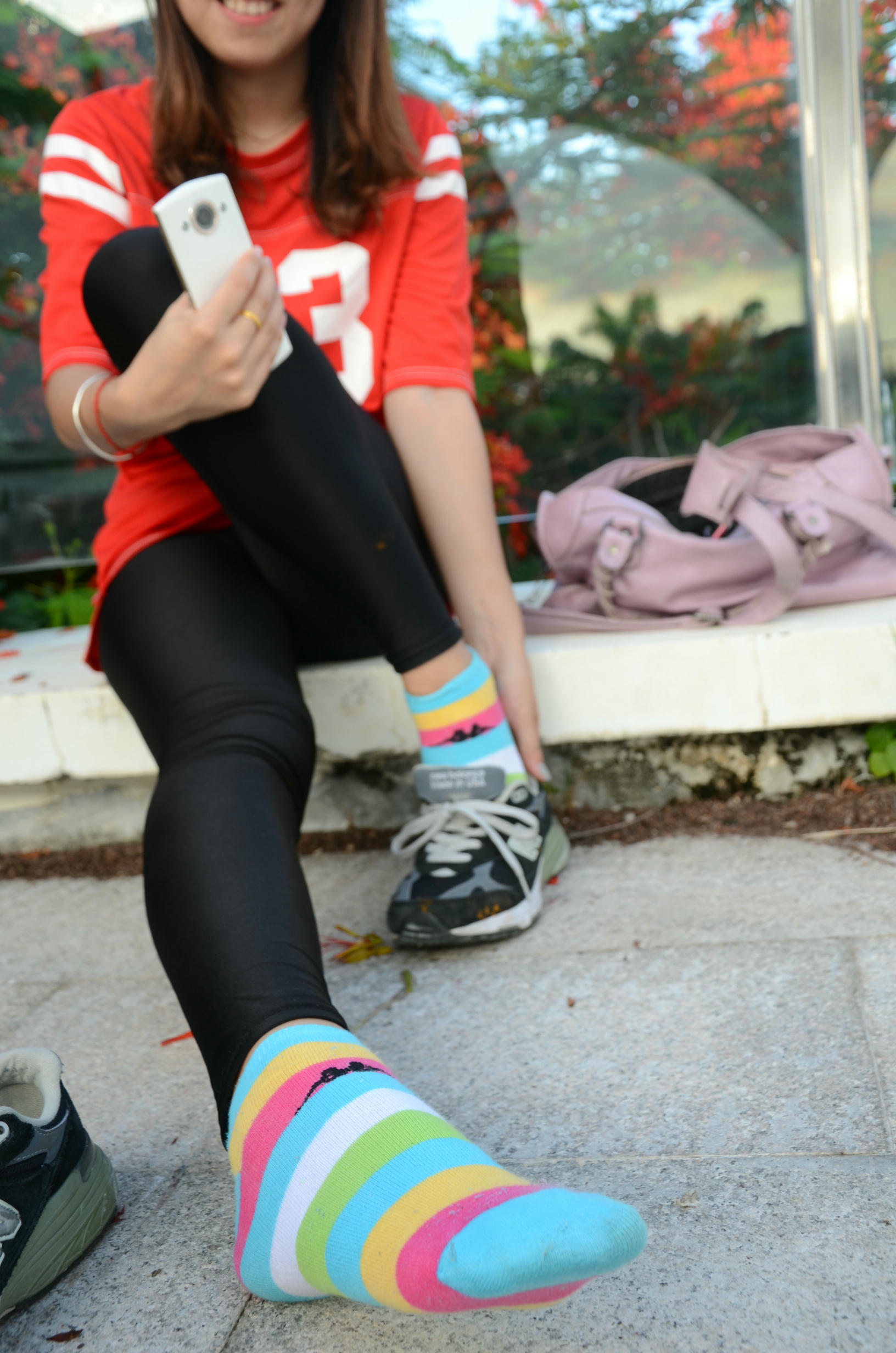 [战前女神] 恋足美腿棉袜女神级摄影套图 132 [102P+243M]_第2集