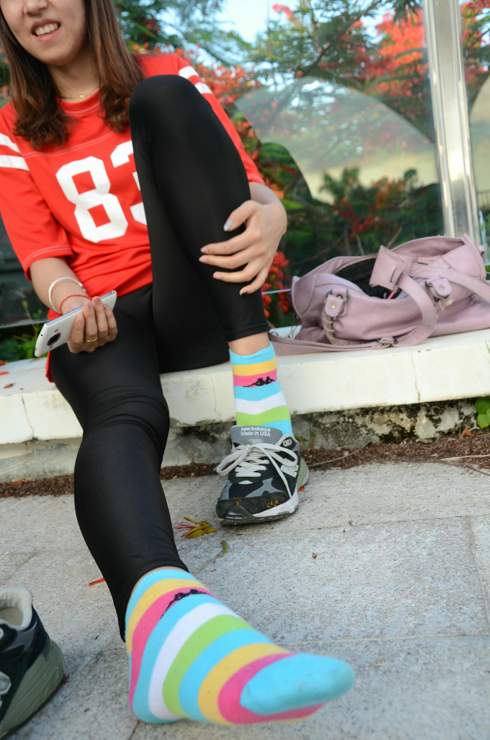 [战前女神] 恋足美腿棉袜女神级摄影套图 132 [102P+243M]_第2集