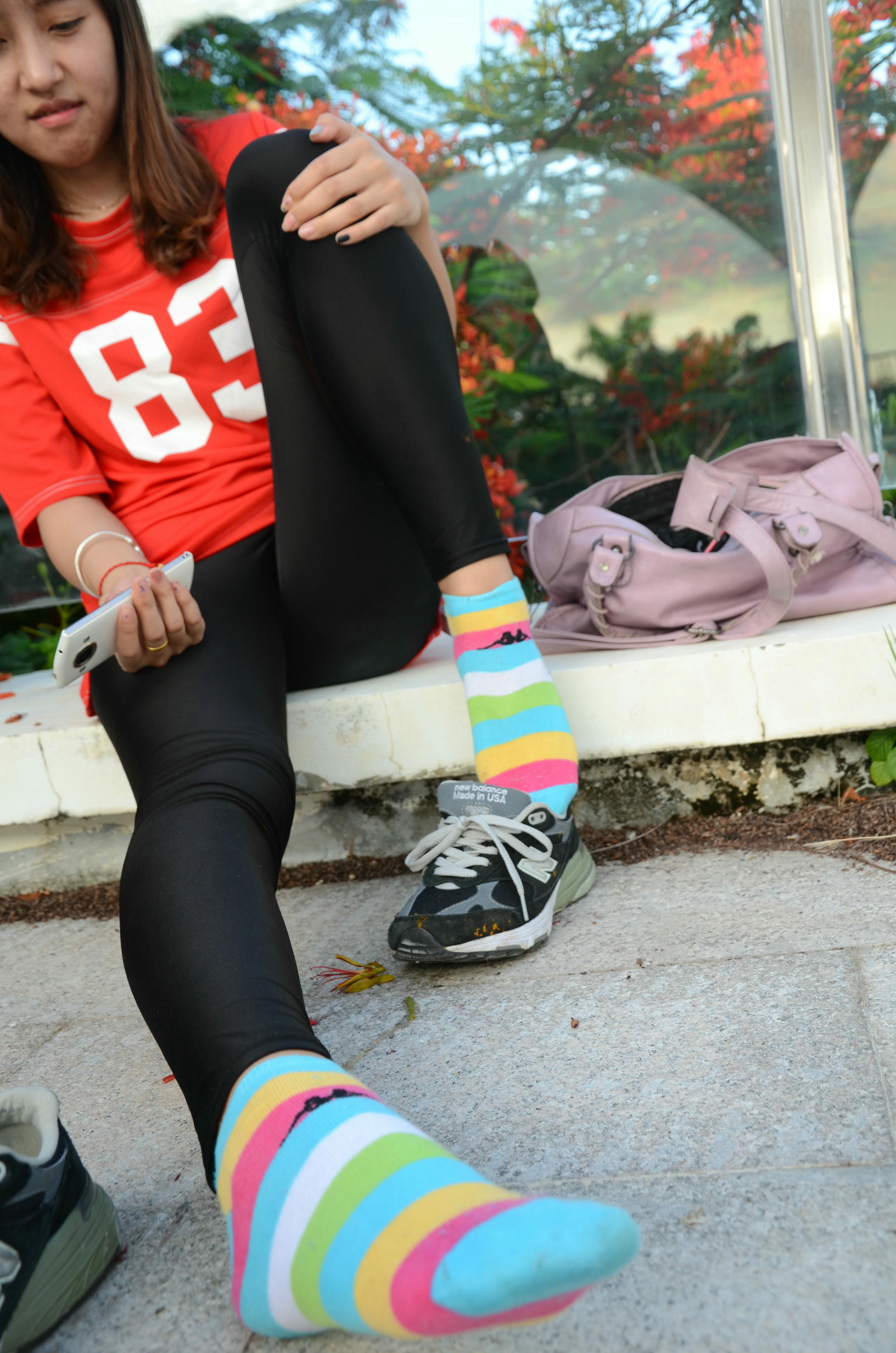 [战前女神] 恋足美腿棉袜女神级摄影套图 132 [102P+243M]_第2集