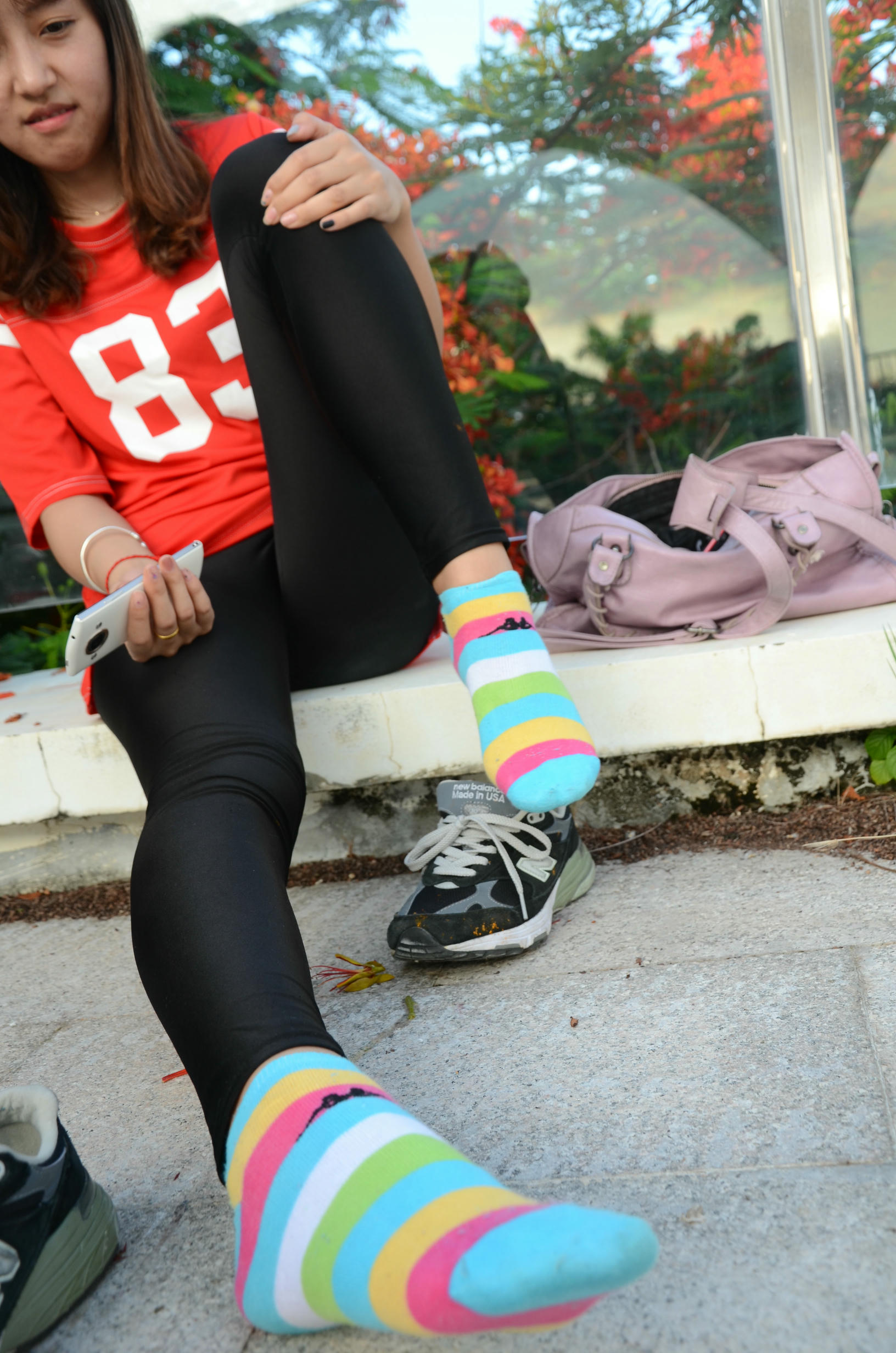 [战前女神] 恋足美腿棉袜女神级摄影套图 132 [102P+243M]_第2集