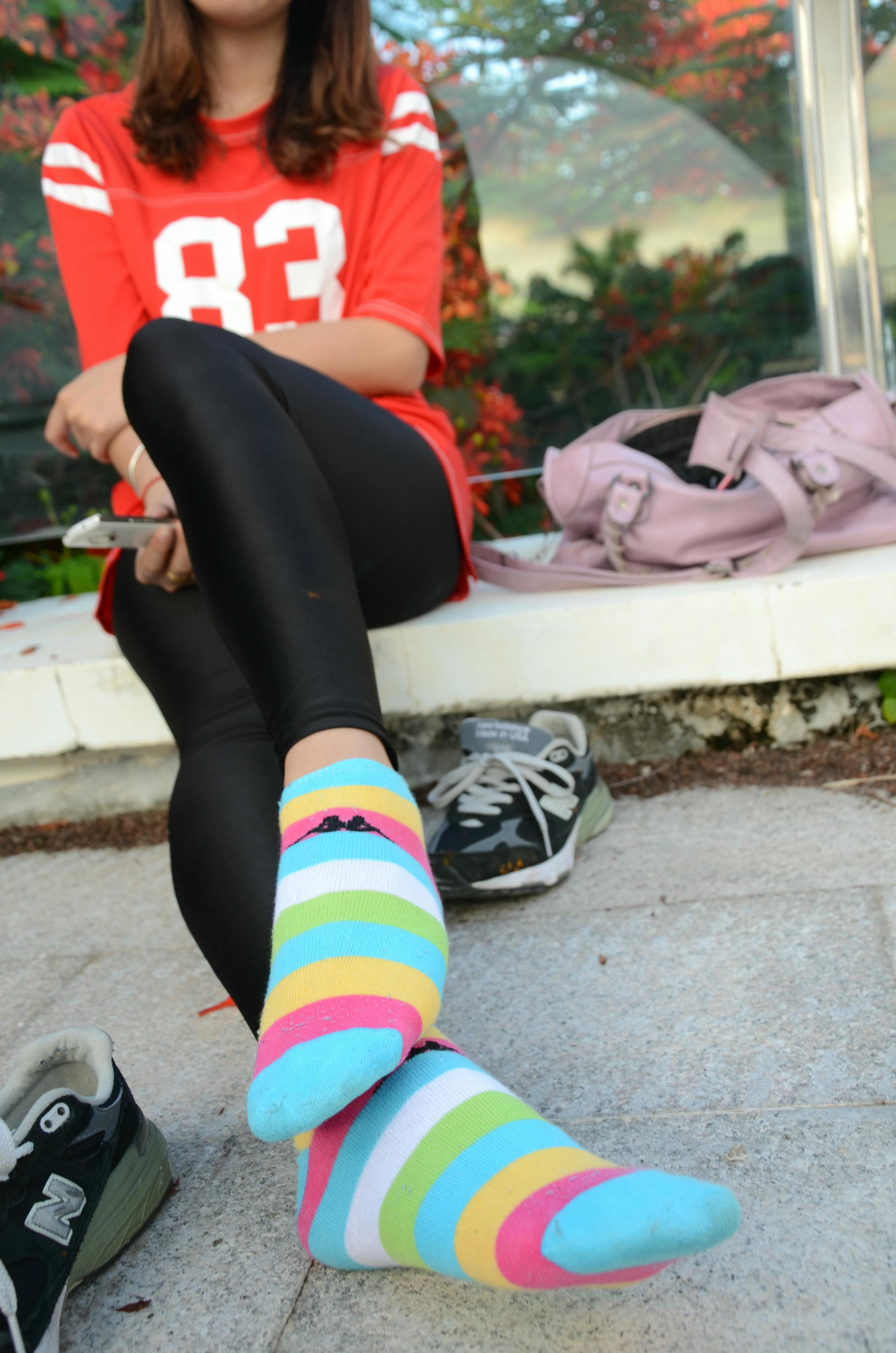 [战前女神] 恋足美腿棉袜女神级摄影套图 132 [102P+243M]_第2集