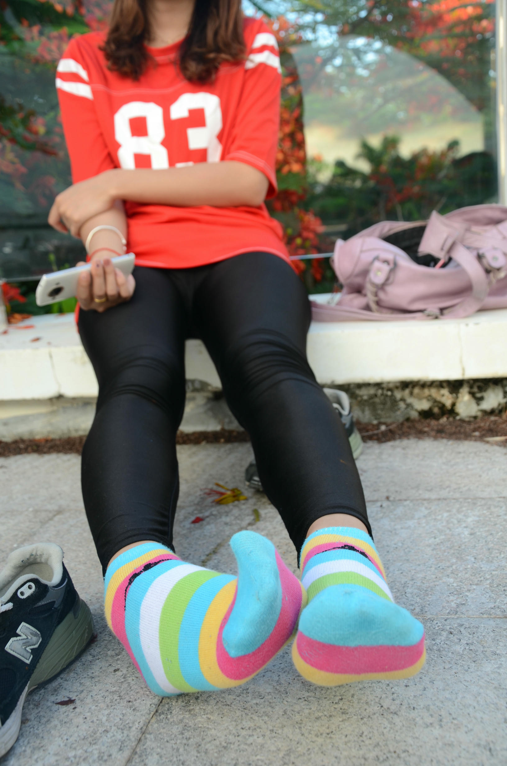 [战前女神] 恋足美腿棉袜女神级摄影套图 132 [102P+243M]_第2集