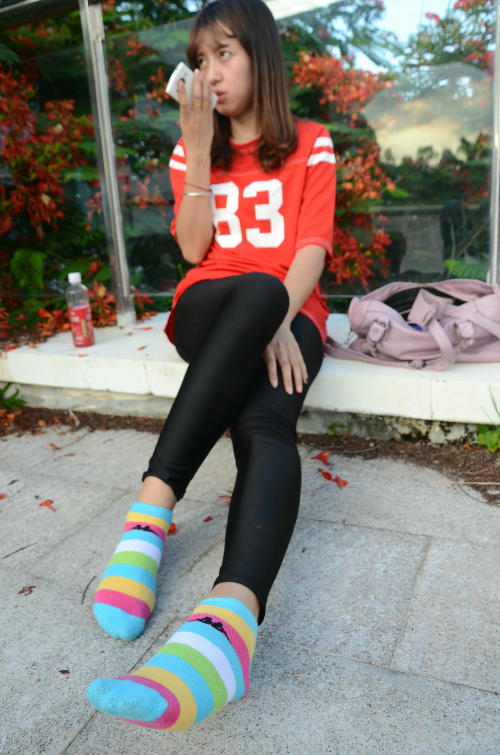 [战前女神] 恋足美腿棉袜女神级摄影套图 132 [102P+243M]_第2集