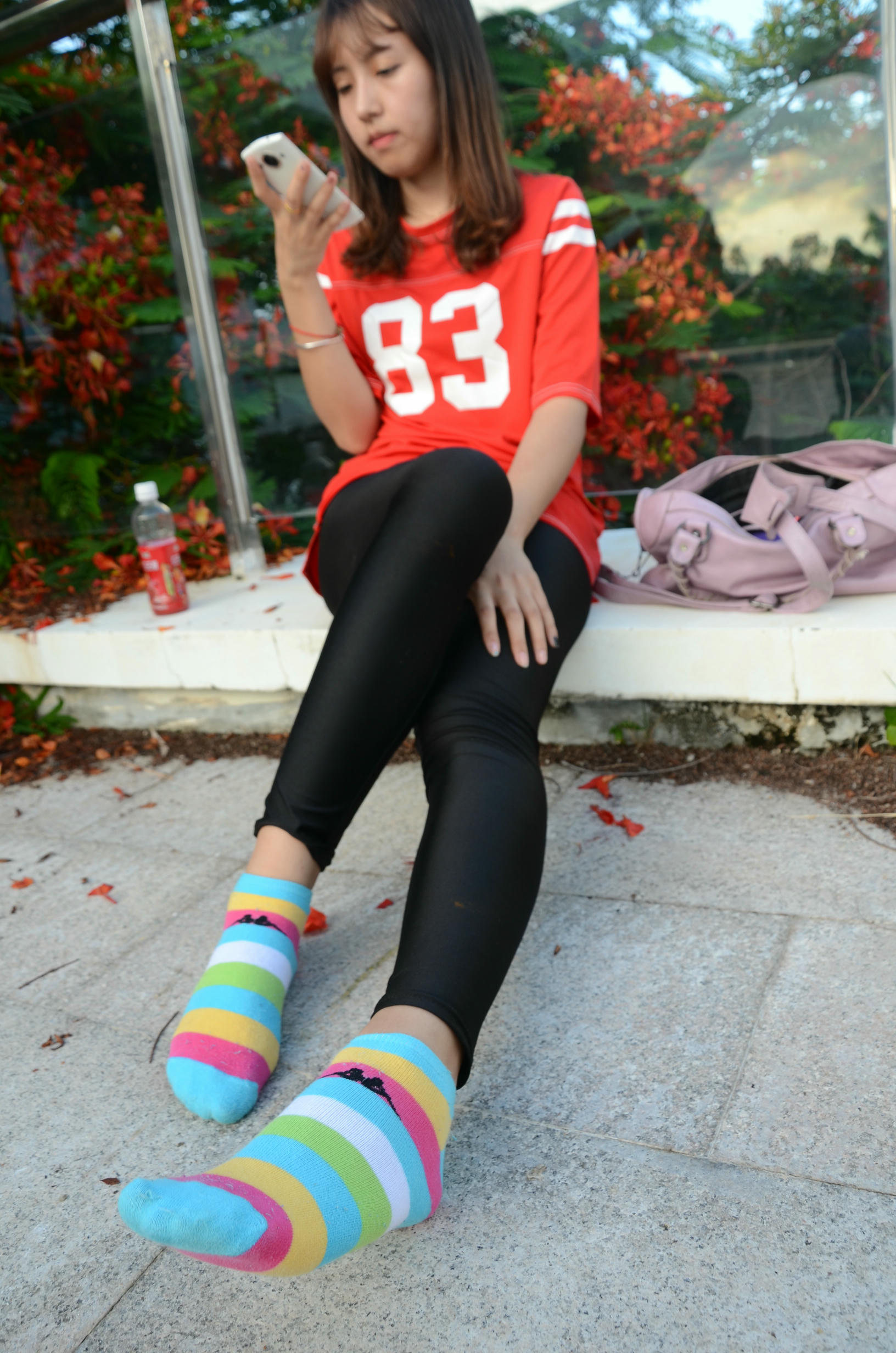 [战前女神] 恋足美腿棉袜女神级摄影套图 132 [102P+243M]_第2集