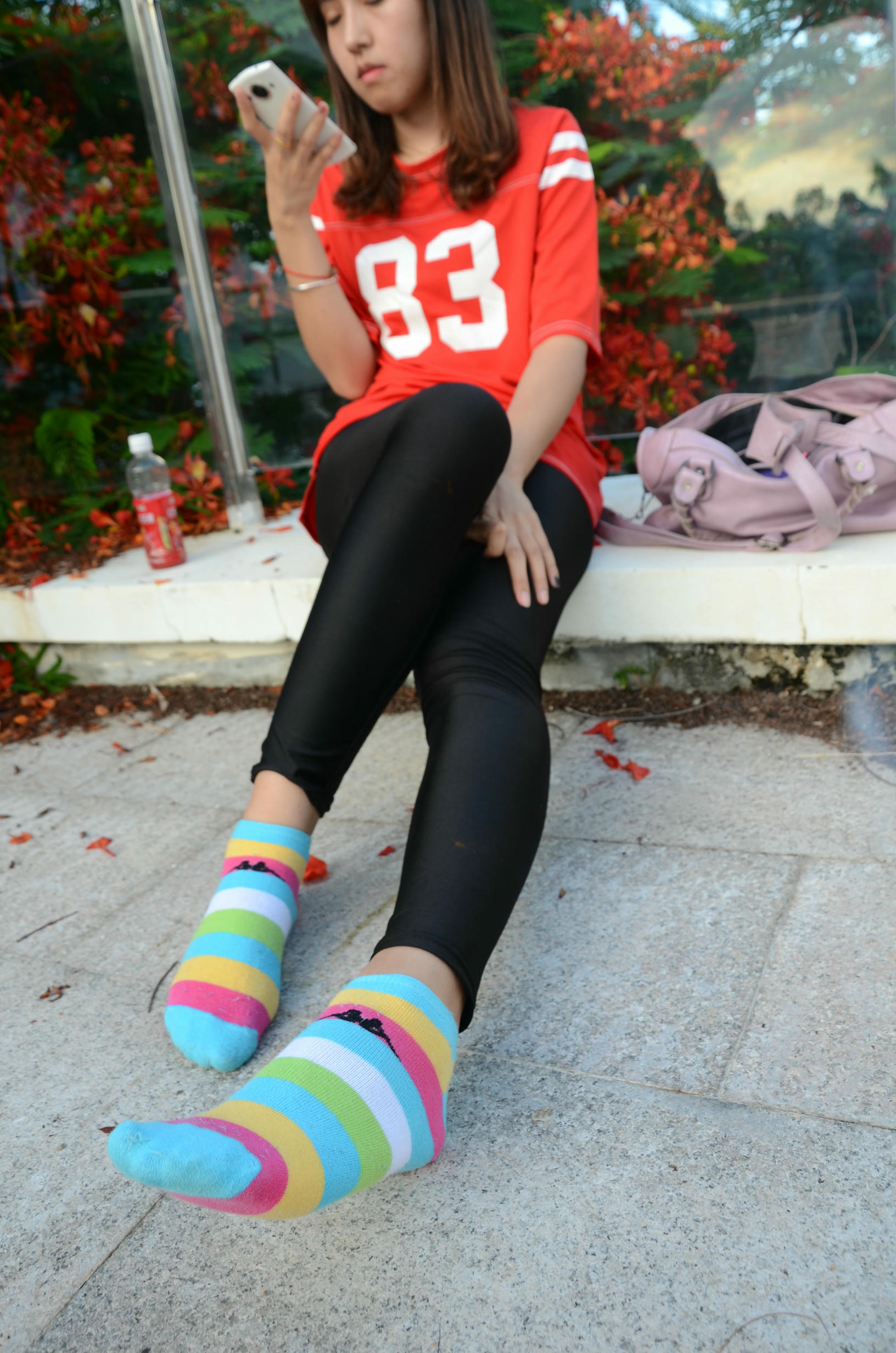 [战前女神] 恋足美腿棉袜女神级摄影套图 132 [102P+243M]_第2集