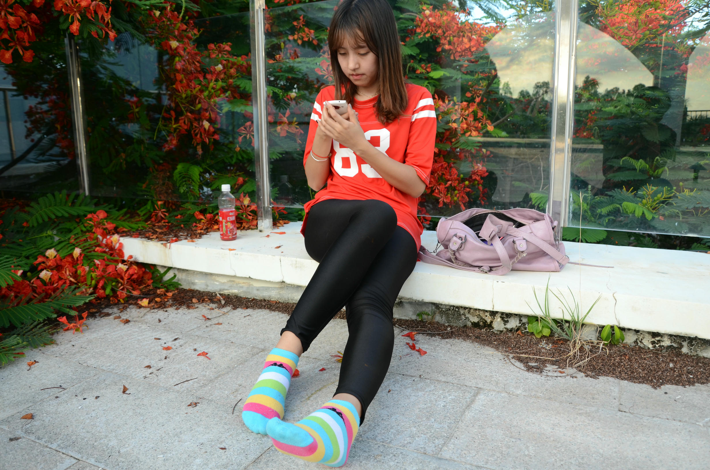 [战前女神] 恋足美腿棉袜女神级摄影套图 132 [102P+243M]_第3集