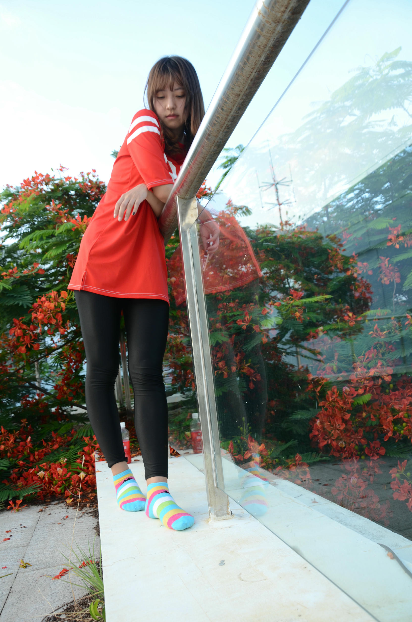 [战前女神] 恋足美腿棉袜女神级摄影套图 132 [102P+243M]_第3集