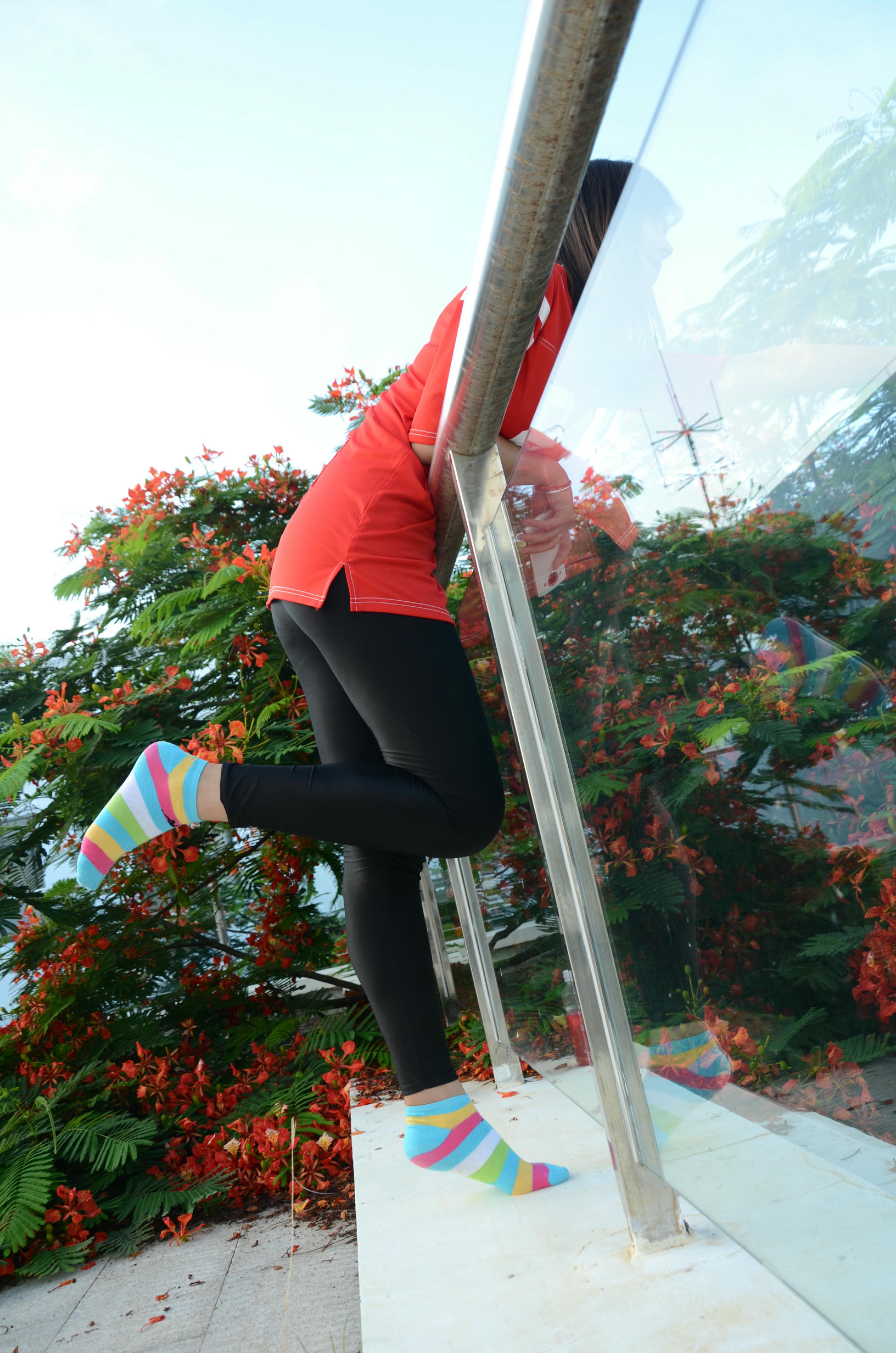 [战前女神] 恋足美腿棉袜女神级摄影套图 132 [102P+243M]_第3集