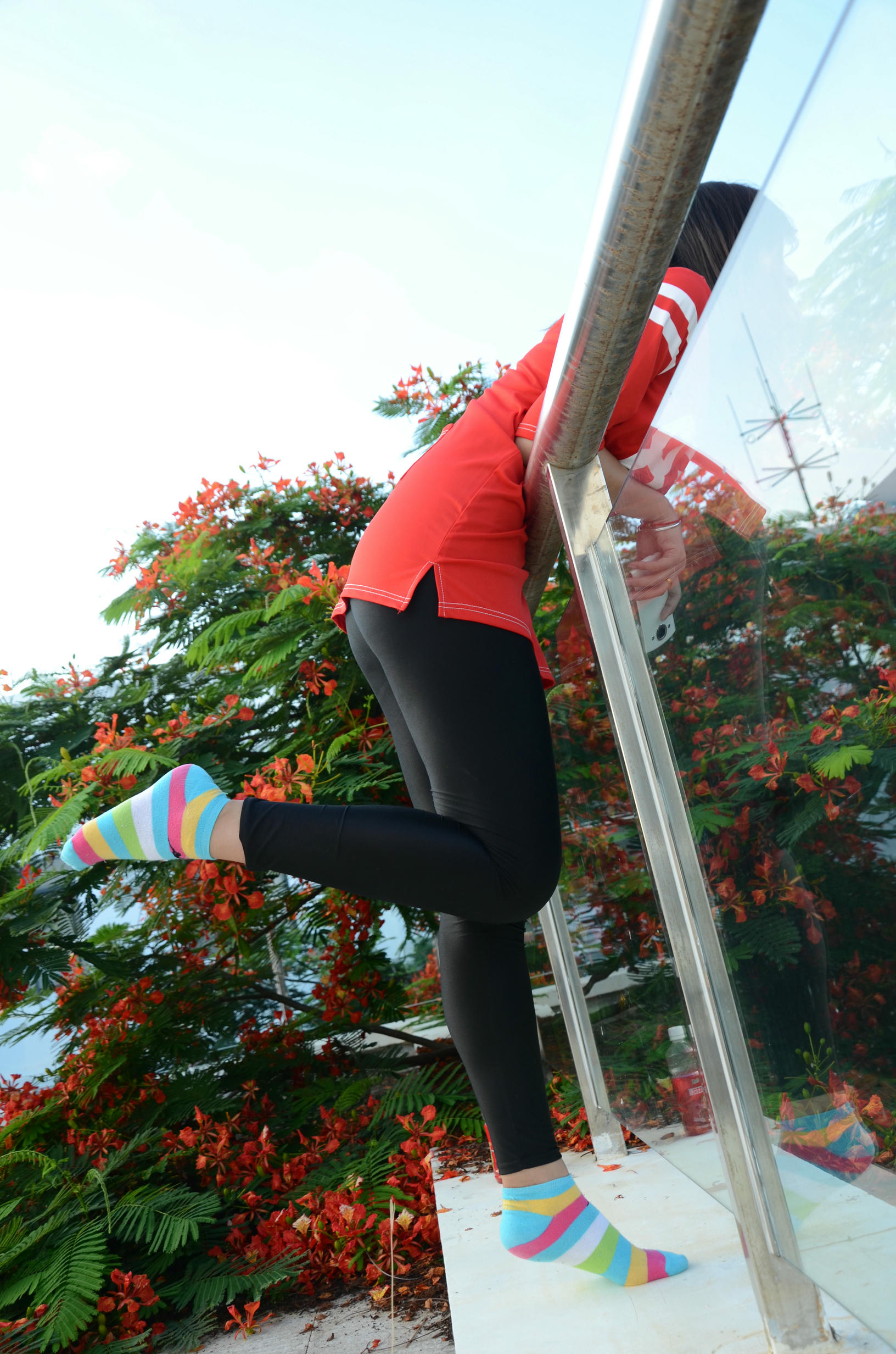 [战前女神] 恋足美腿棉袜女神级摄影套图 132 [102P+243M]_第3集