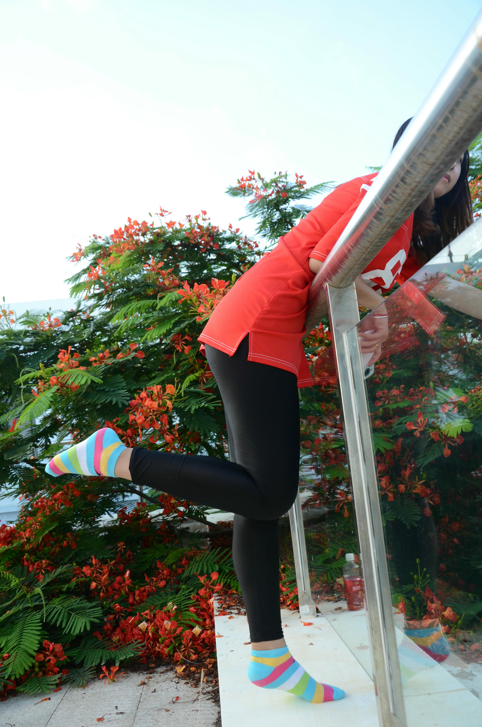 [战前女神] 恋足美腿棉袜女神级摄影套图 132 [102P+243M]_第3集