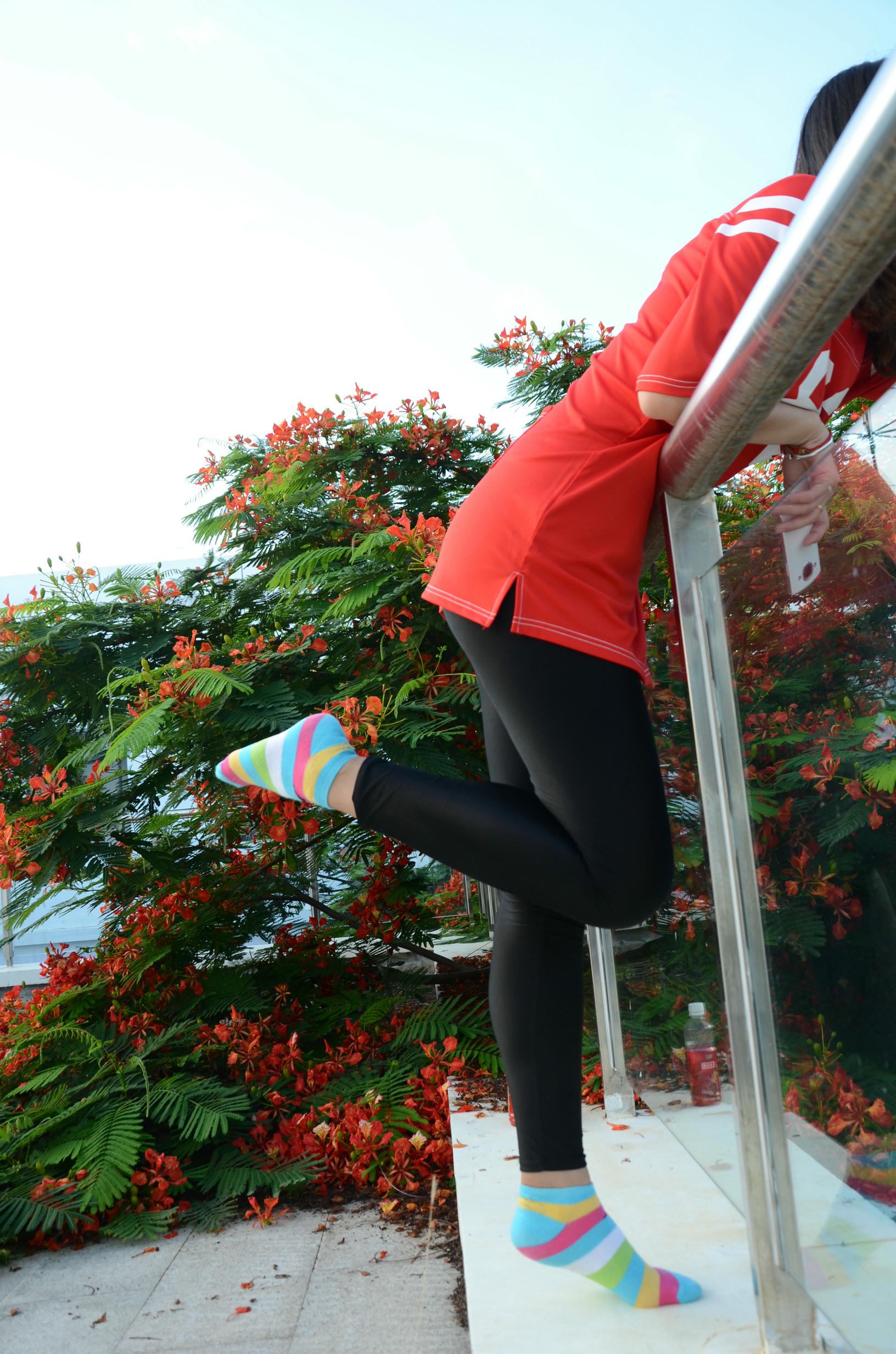 [战前女神] 恋足美腿棉袜女神级摄影套图 132 [102P+243M]_第3集