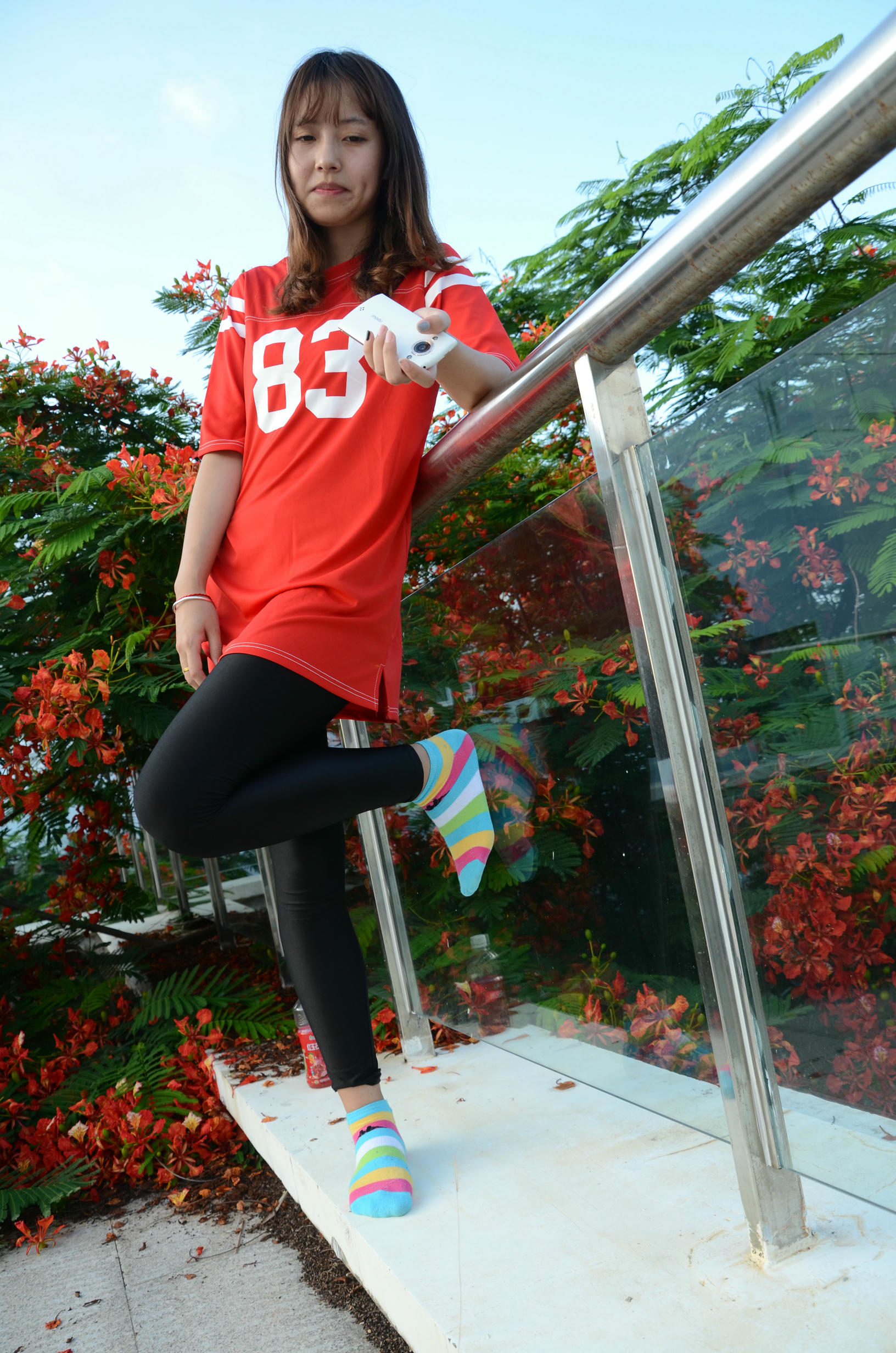 [战前女神] 恋足美腿棉袜女神级摄影套图 132 [102P+243M]_第4集