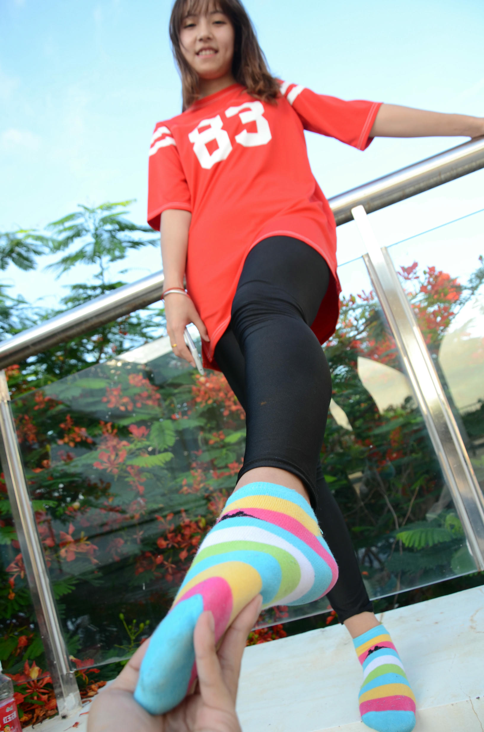 [战前女神] 恋足美腿棉袜女神级摄影套图 132 [102P+243M]_第4集