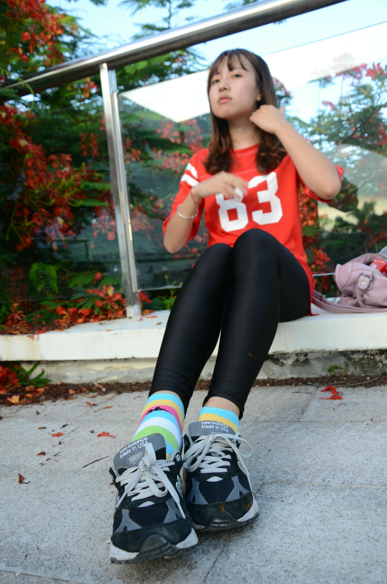 [战前女神] 恋足美腿棉袜女神级摄影套图 132 [102P+243M]_第1集