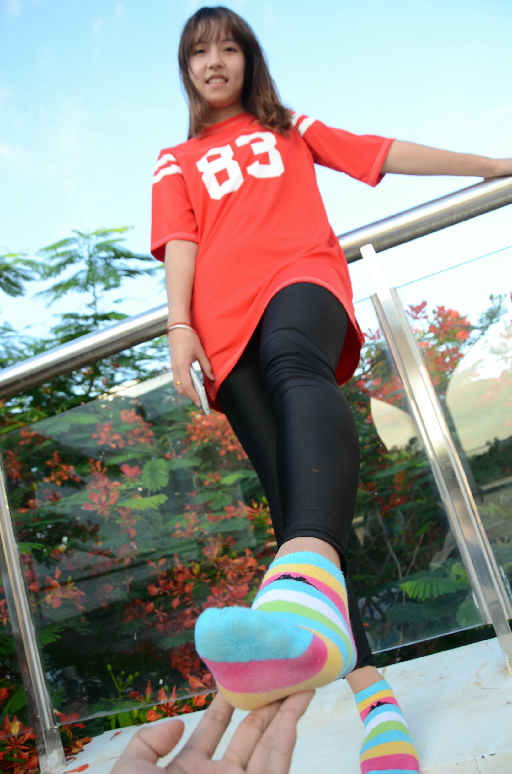 [战前女神] 恋足美腿棉袜女神级摄影套图 132 [102P+243M]_第5集