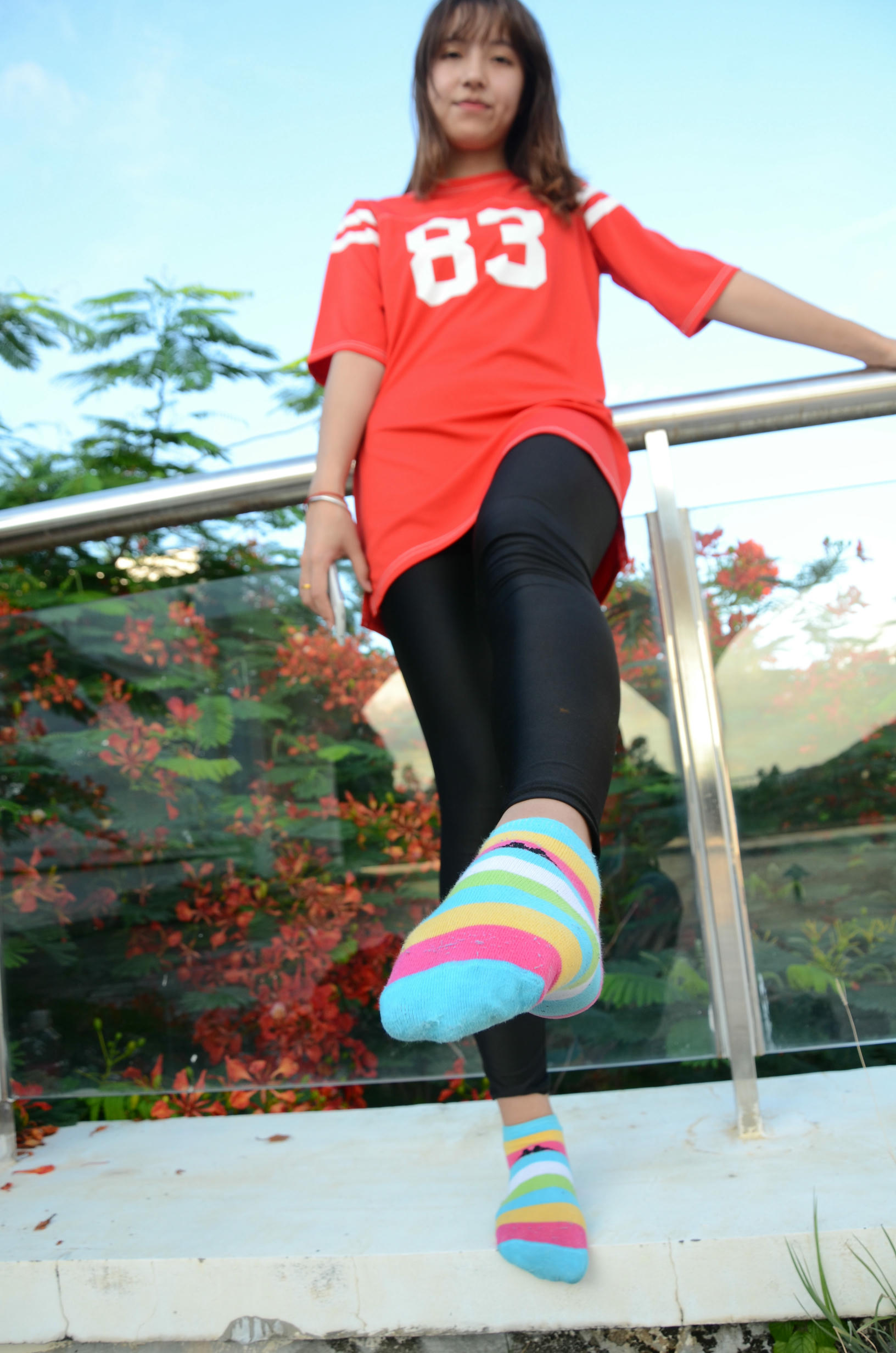 [战前女神] 恋足美腿棉袜女神级摄影套图 132 [102P+243M]_第5集