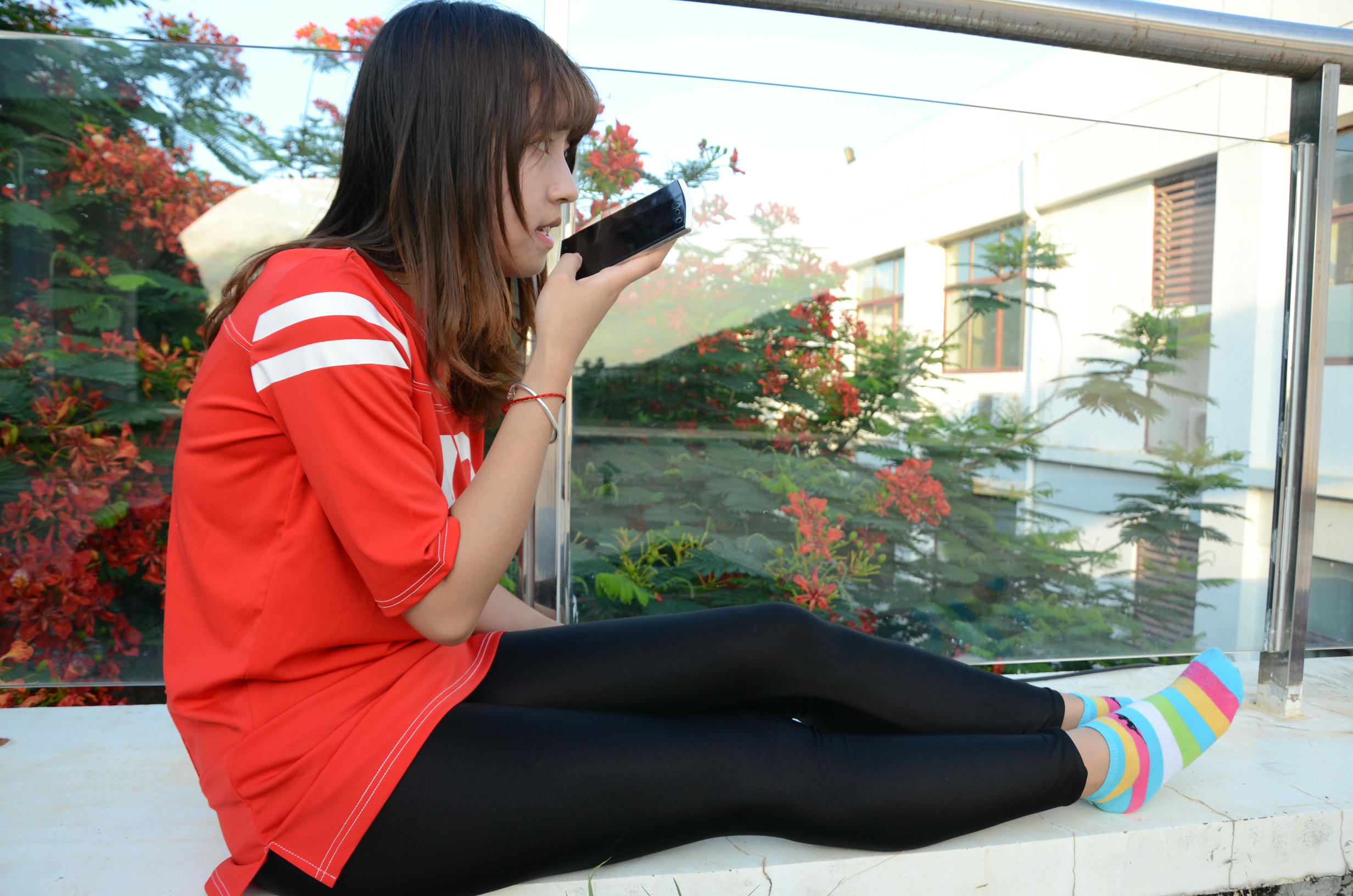 [战前女神] 恋足美腿棉袜女神级摄影套图 132 [102P+243M]_第5集