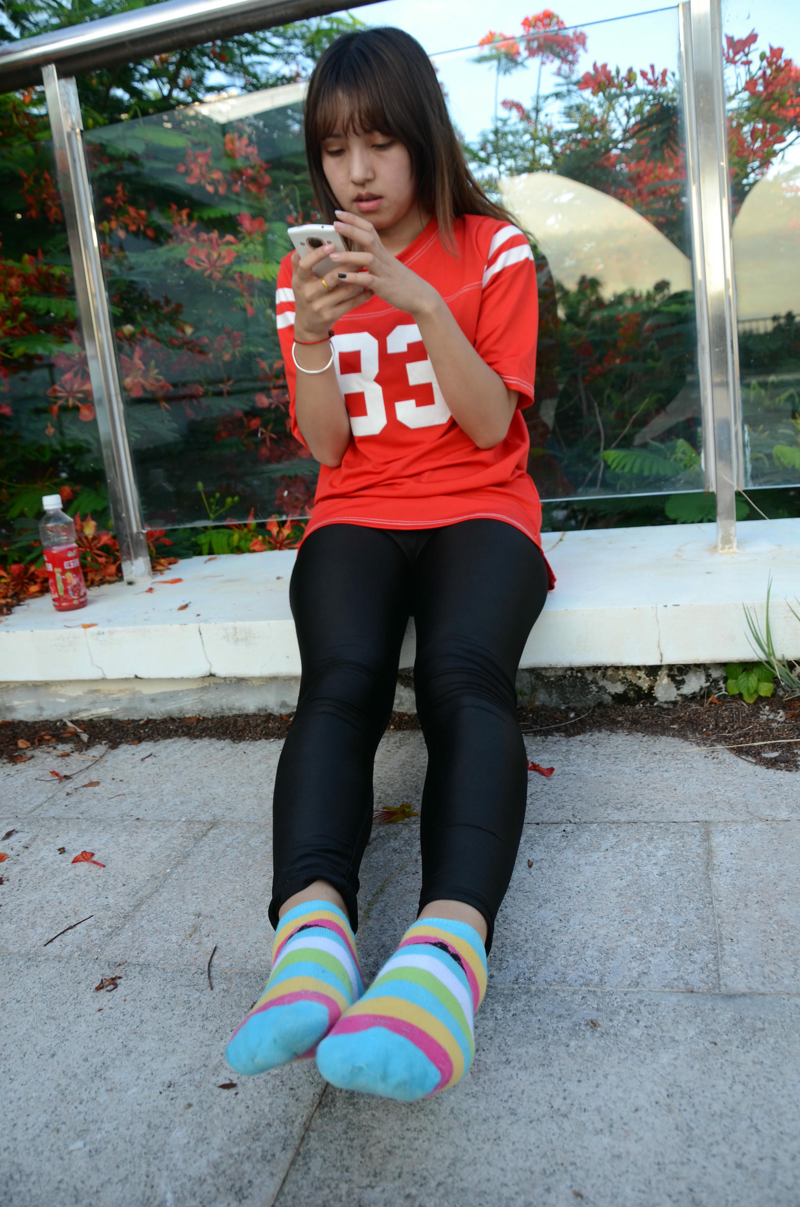 [战前女神] 恋足美腿棉袜女神级摄影套图 132 [102P+243M]_第5集