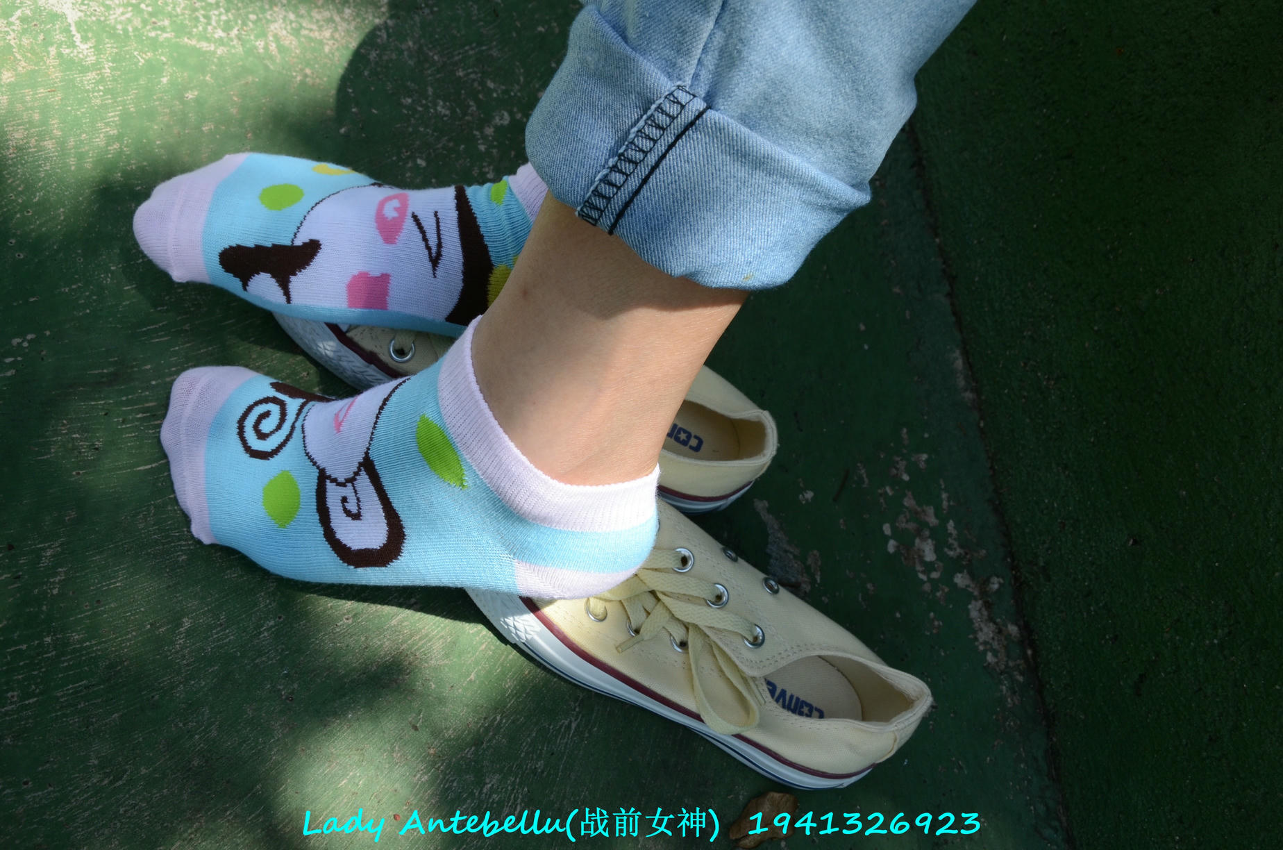 [战前女神] 恋足美腿棉袜女神级摄影套图 135 [232P+338M]_第6集