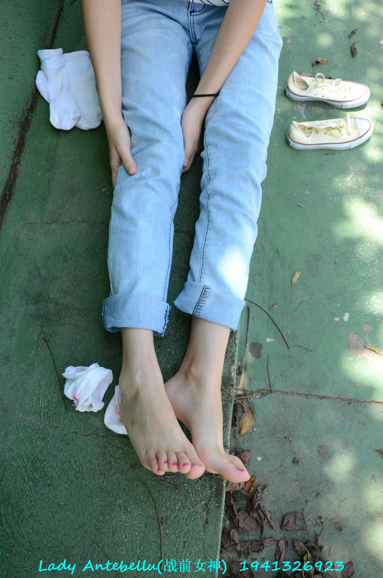 [战前女神] 恋足美腿棉袜女神级摄影套图 135 [232P+338M]_第11集