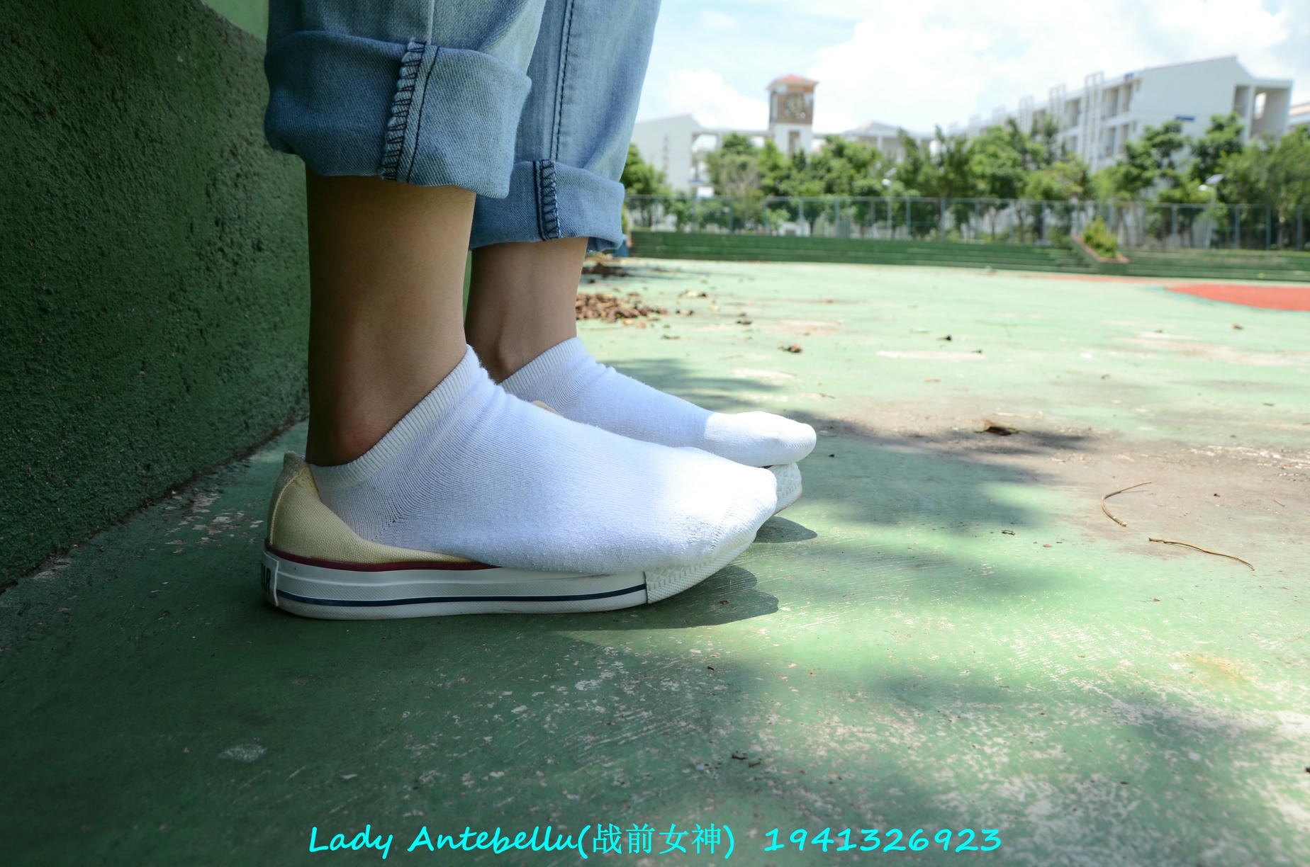 [战前女神] 恋足美腿棉袜女神级摄影套图 135 [232P+338M]_第3集