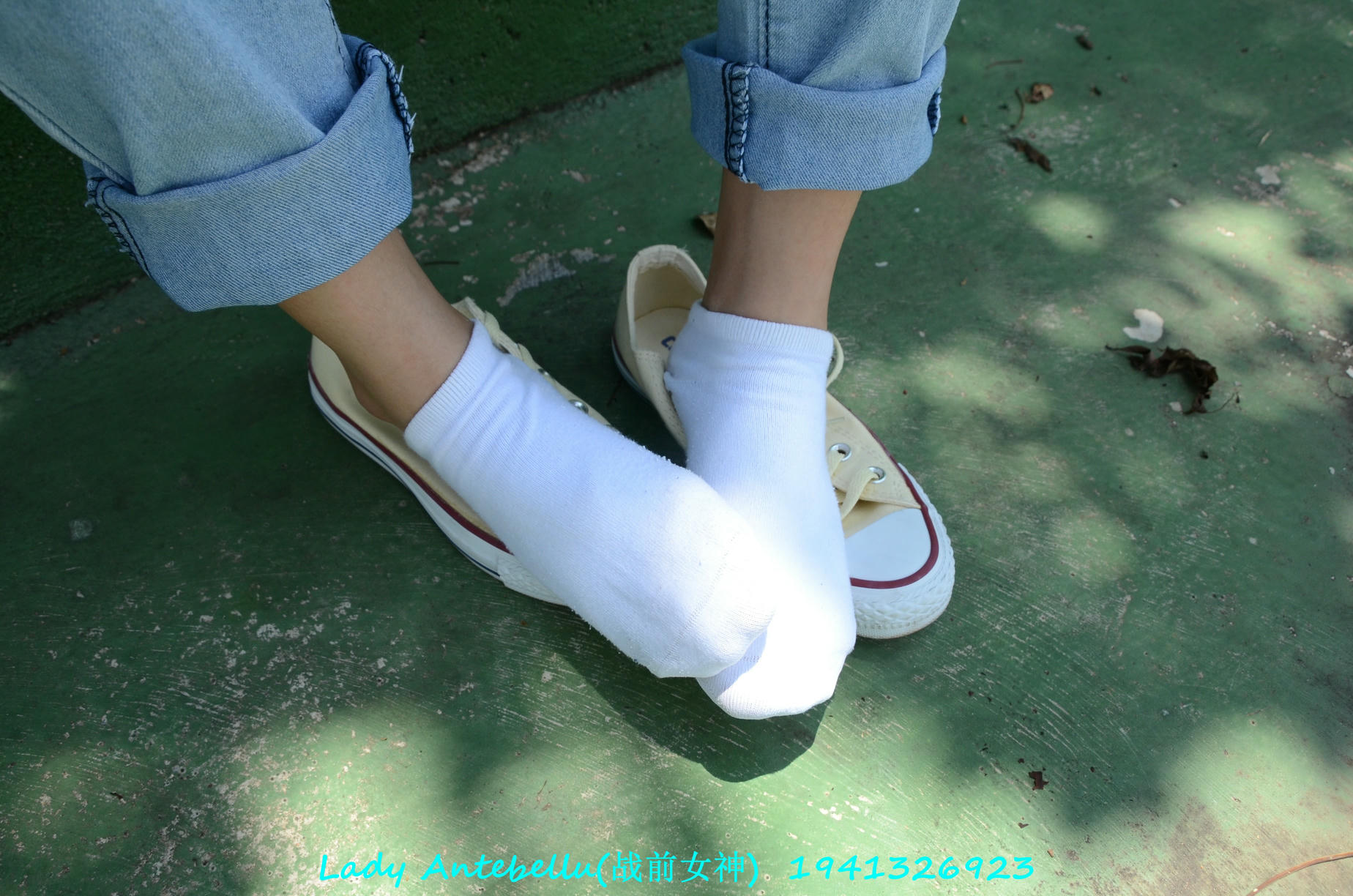 [战前女神] 恋足美腿棉袜女神级摄影套图 135 [232P+338M]_第3集