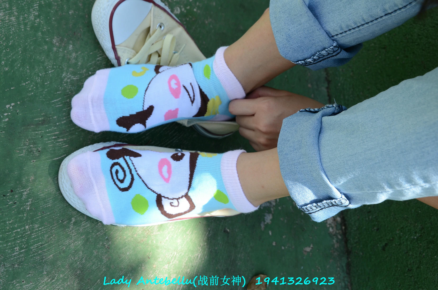 [战前女神] 恋足美腿棉袜女神级摄影套图 135 [232P+338M]_第5集