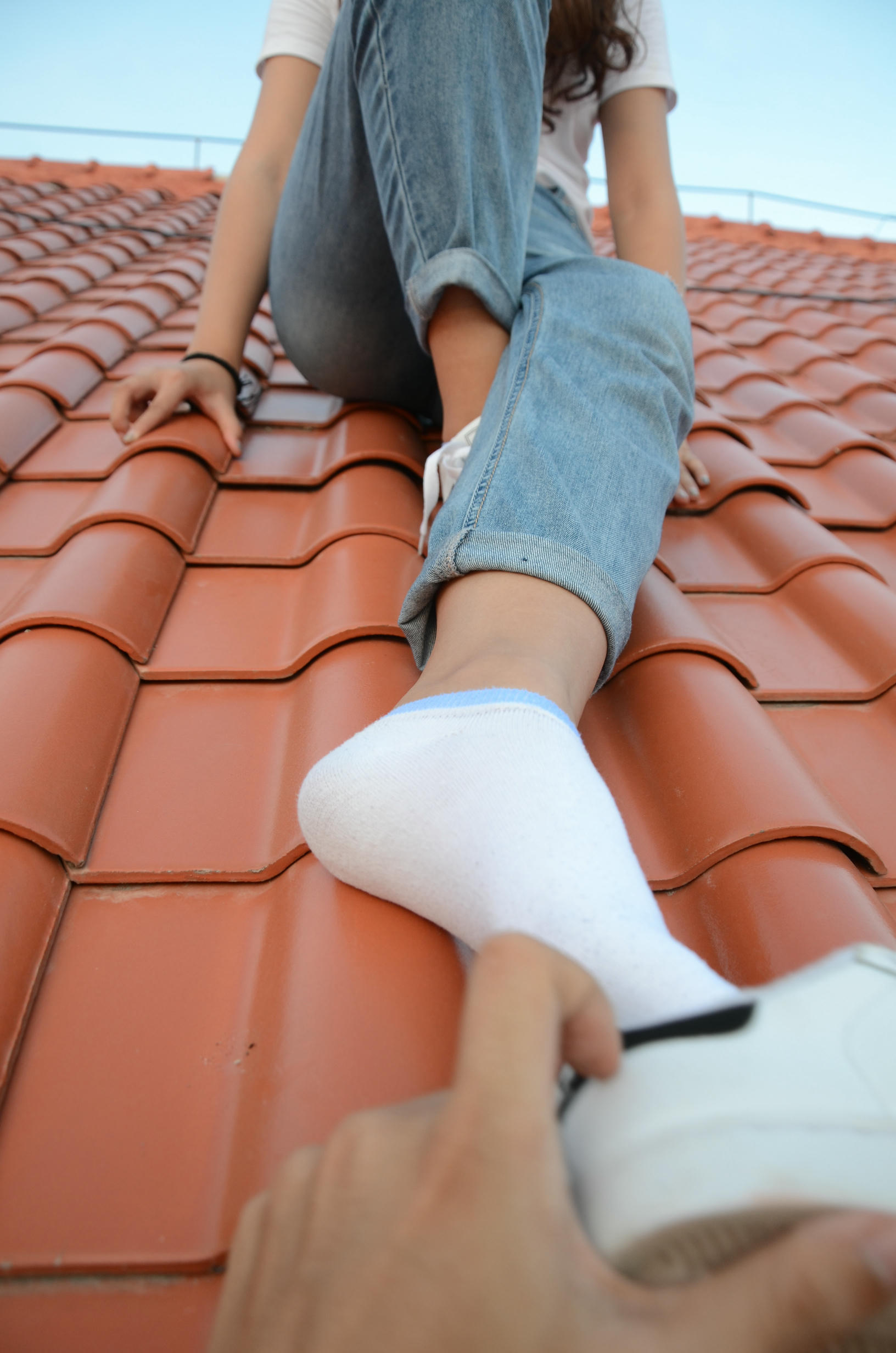 [战前女神] 恋足美腿棉袜女神级摄影套图 141 [103P+187M]_第1集