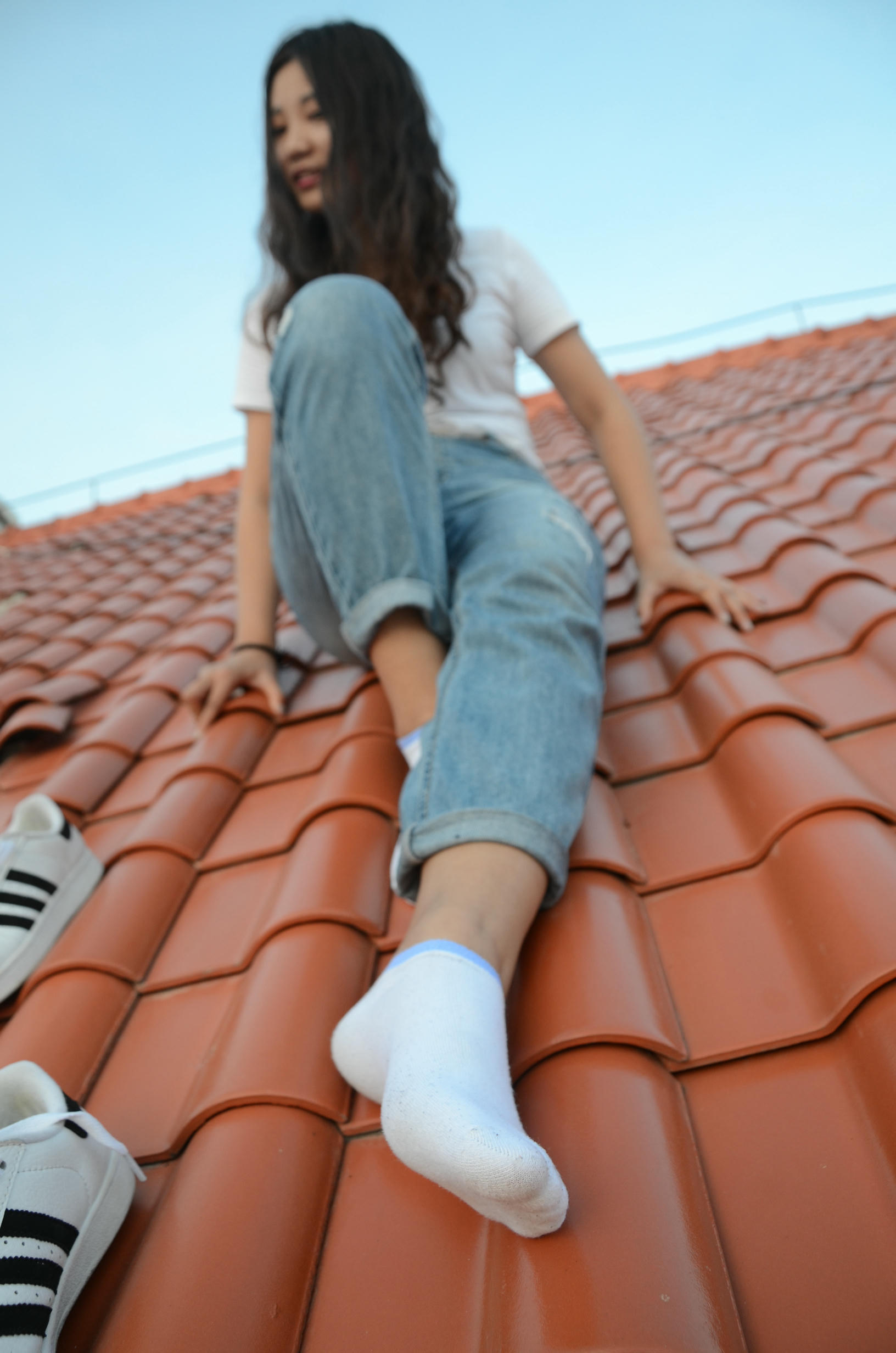 [战前女神] 恋足美腿棉袜女神级摄影套图 141 [103P+187M]_第2集