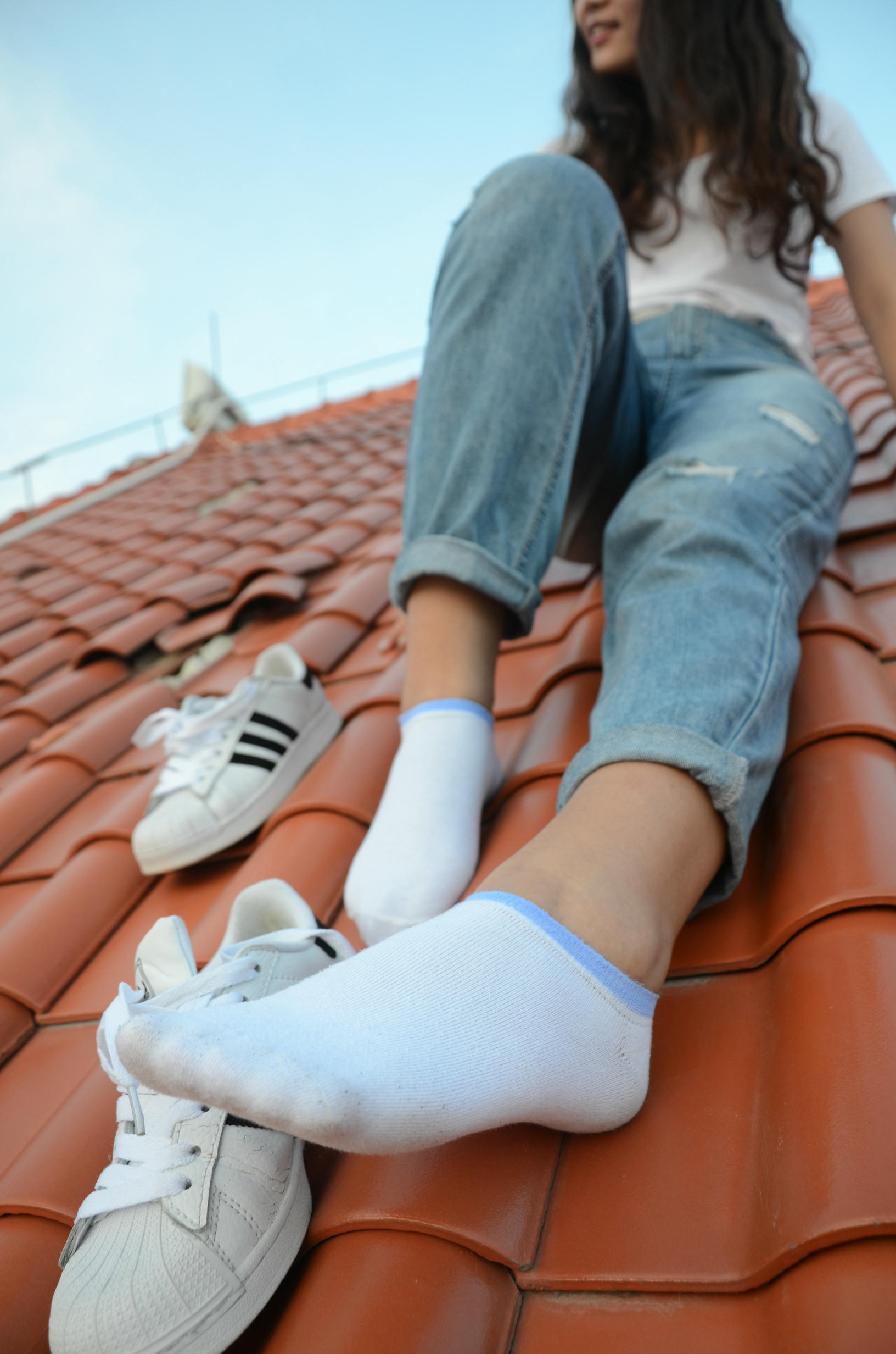 [战前女神] 恋足美腿棉袜女神级摄影套图 141 [103P+187M]_第2集