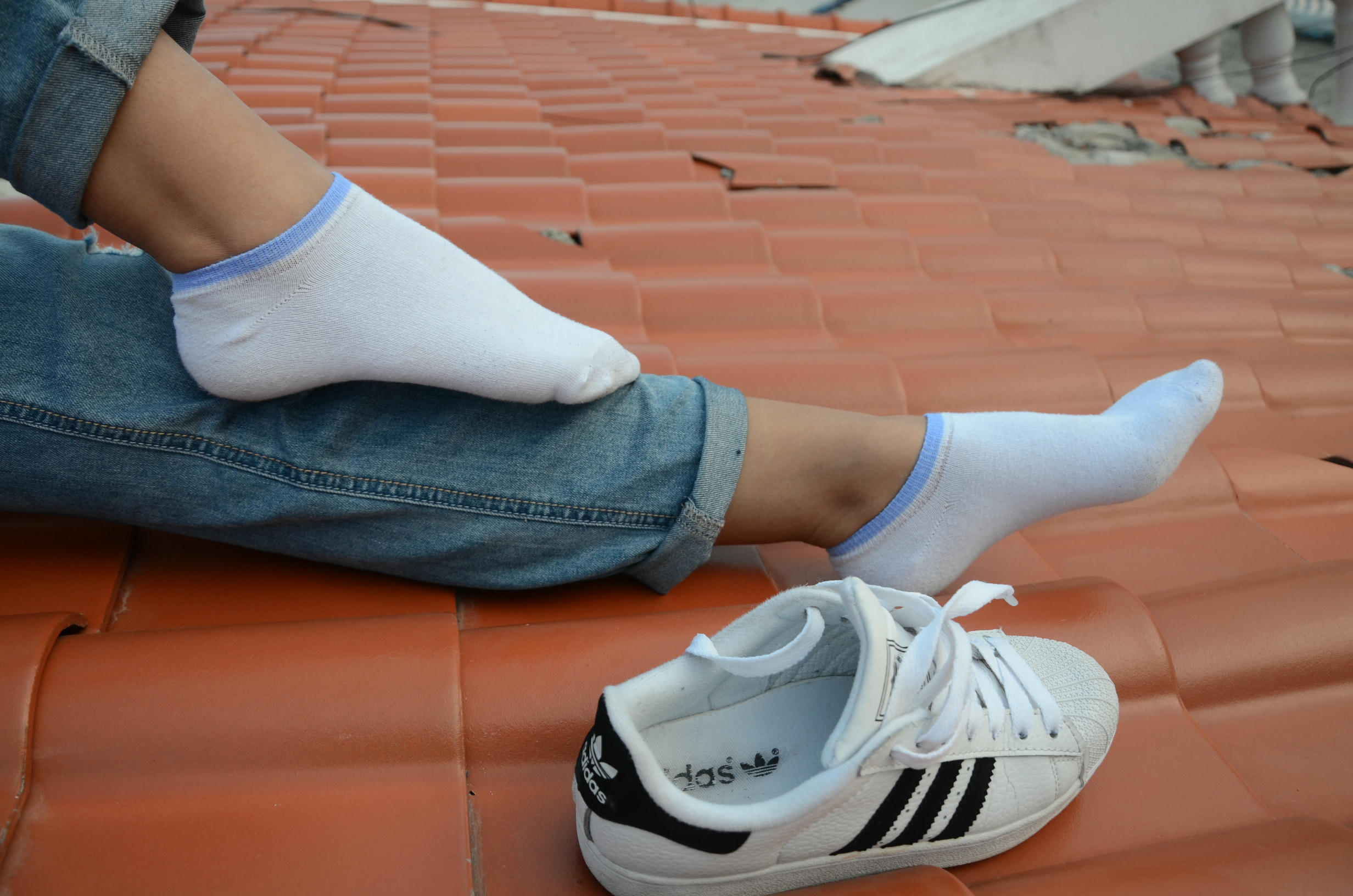 [战前女神] 恋足美腿棉袜女神级摄影套图 141 [103P+187M]_第3集