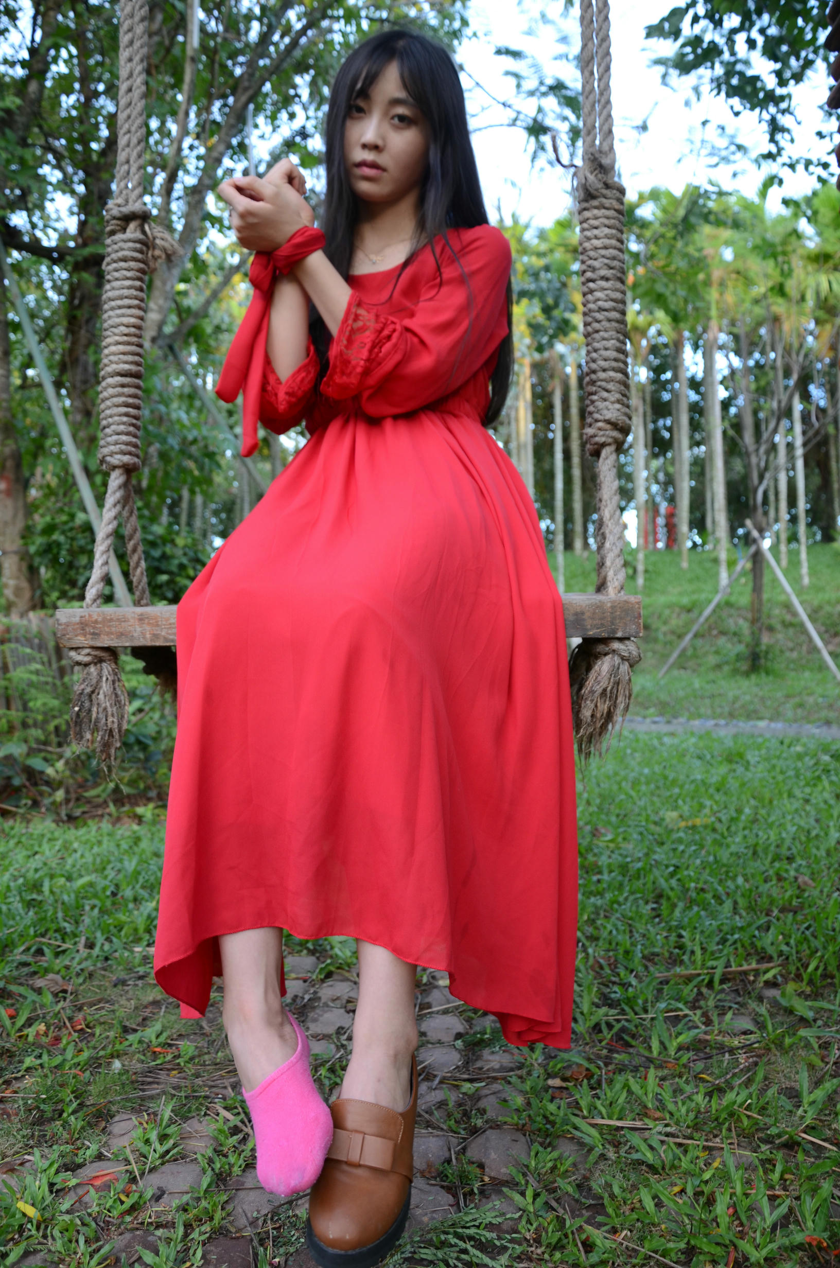 [战前女神] 恋足美腿棉袜女神级摄影套图 143 [345P+918M]_第9集