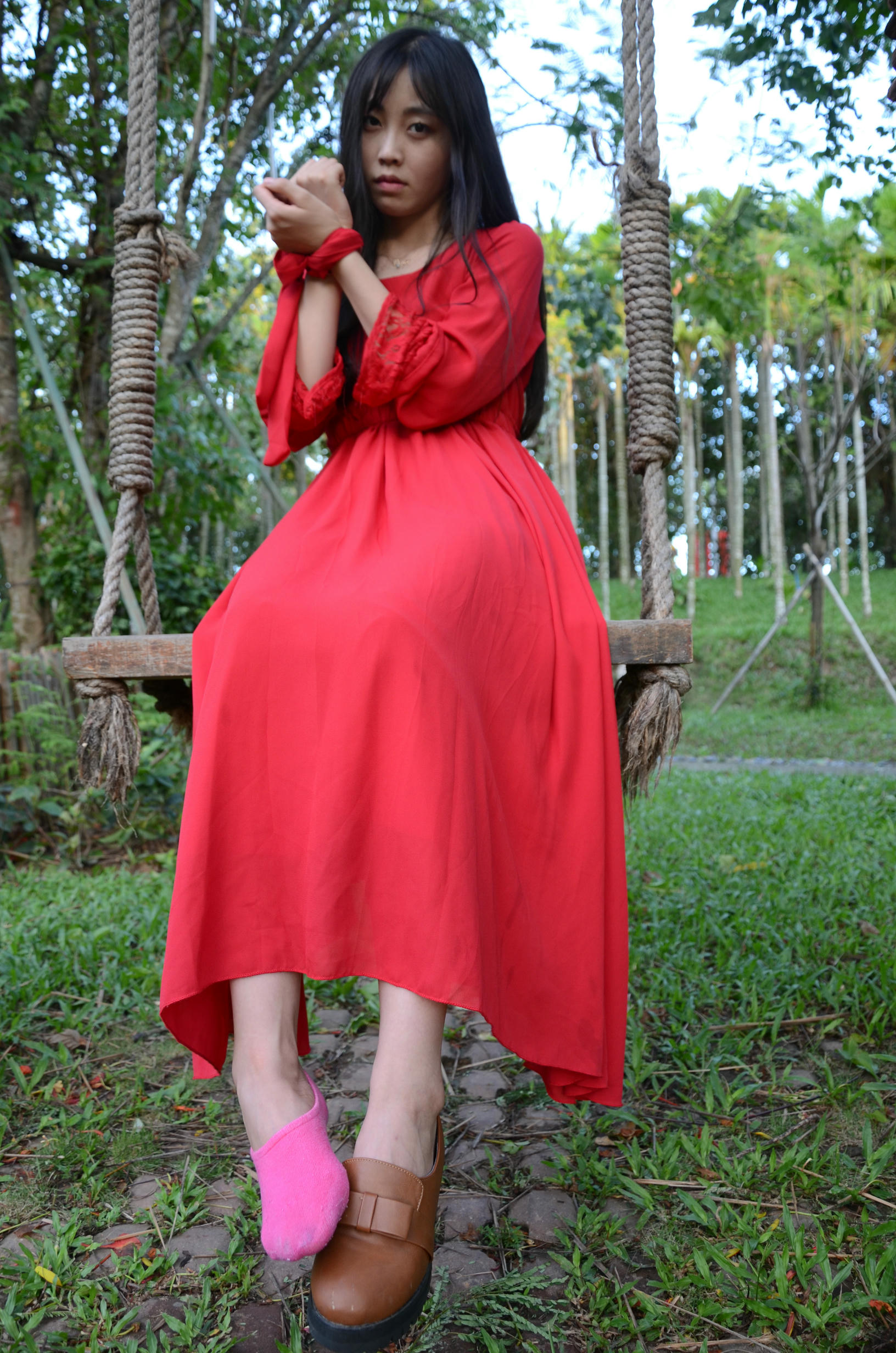 [战前女神] 恋足美腿棉袜女神级摄影套图 143 [345P+918M]_第9集