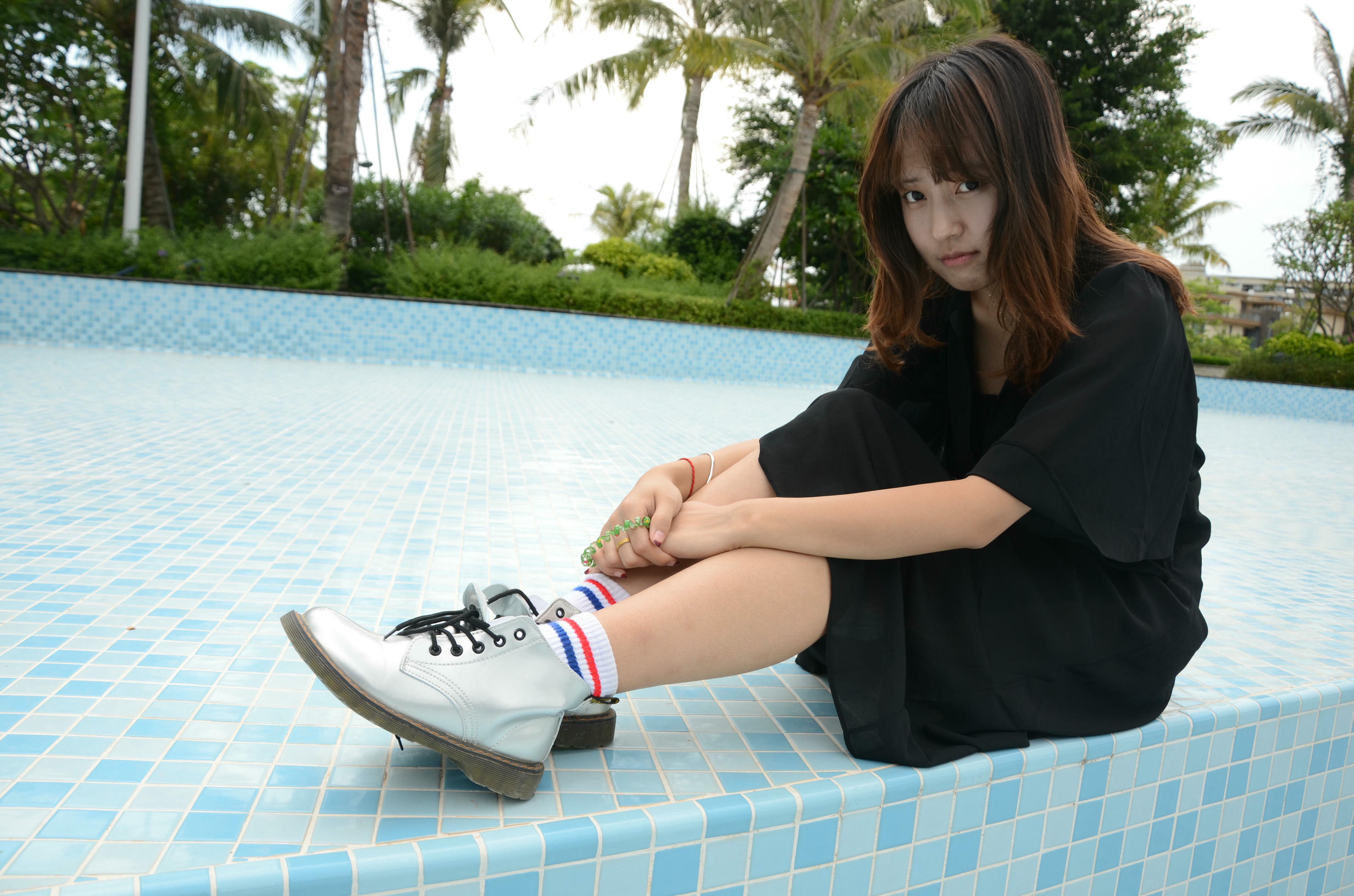 [战前女神] 恋足美腿棉袜女神级摄影套图 2015.06.07特辑1 [126P+138M]_第2集