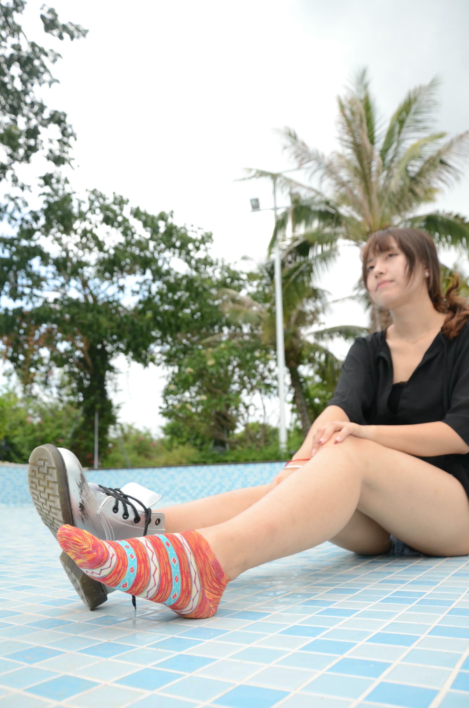 [战前女神] 恋足美腿棉袜女神级摄影套图 2015.06.07特辑2 [120P+138M]_第1集