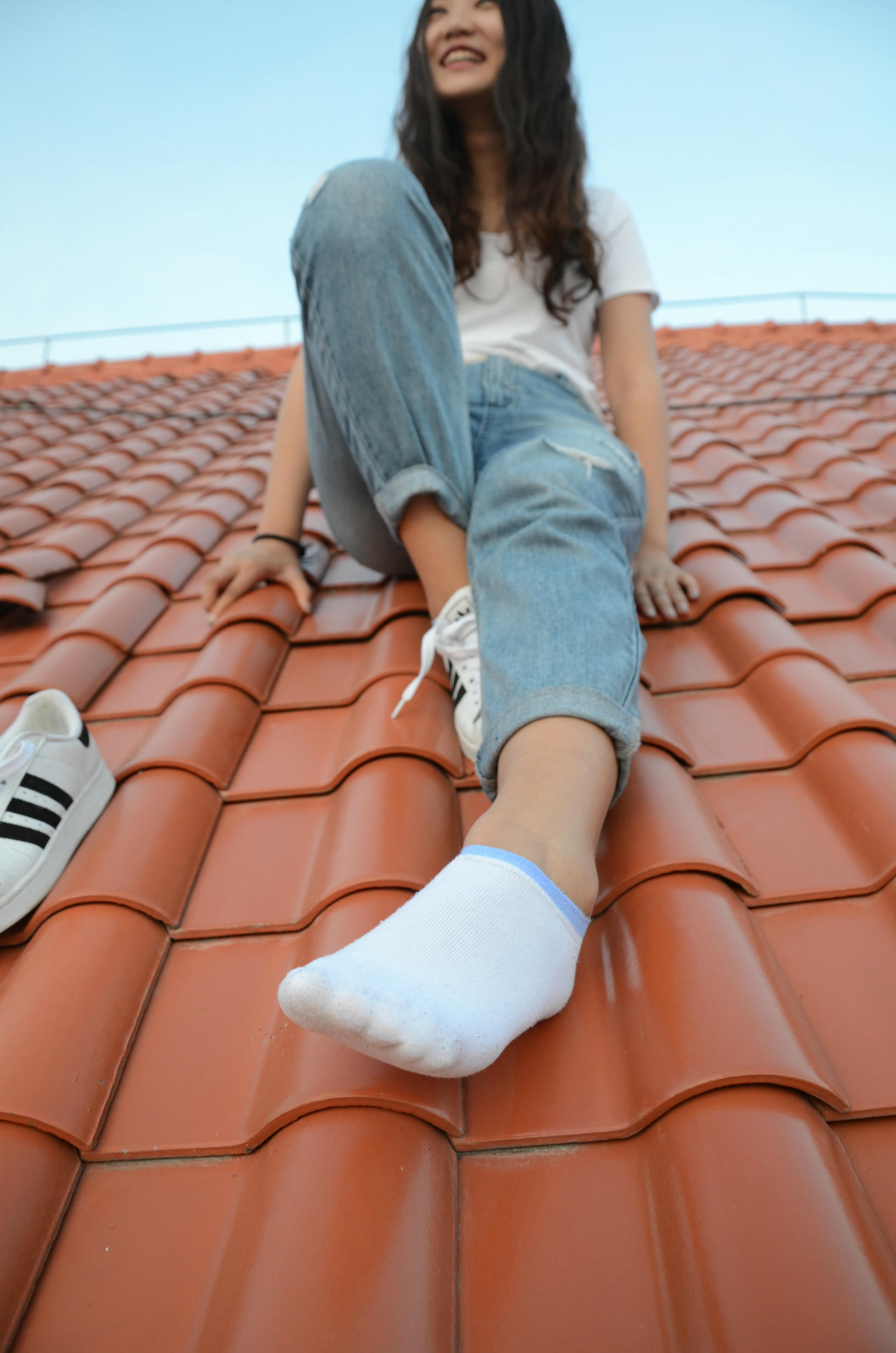 [战前女神] 恋足美腿棉袜女神级摄影套图 2015.06.11特辑 [102P+187M]_第1集