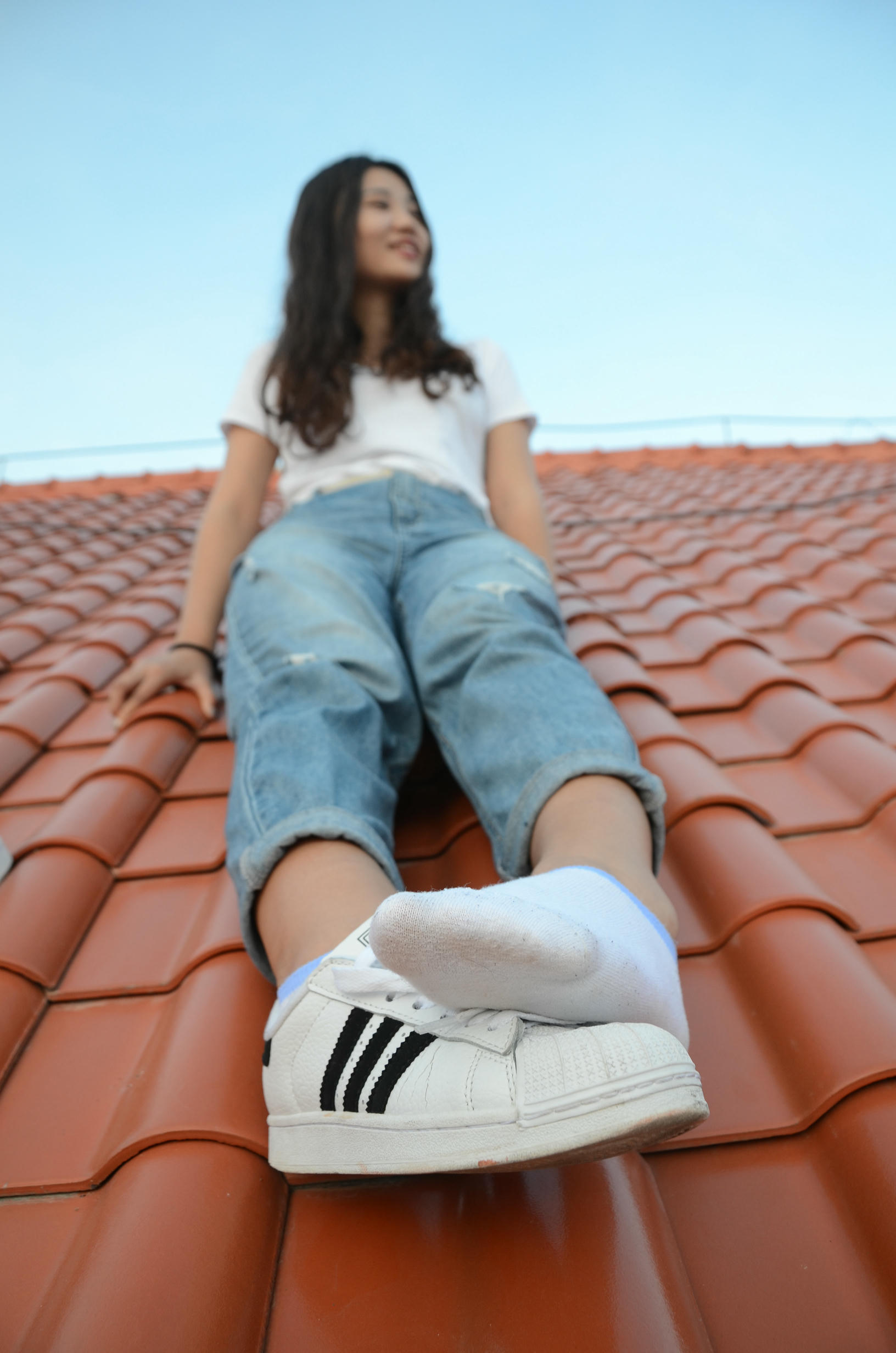 [战前女神] 恋足美腿棉袜女神级摄影套图 2015.06.11特辑 [102P+187M]_第1集