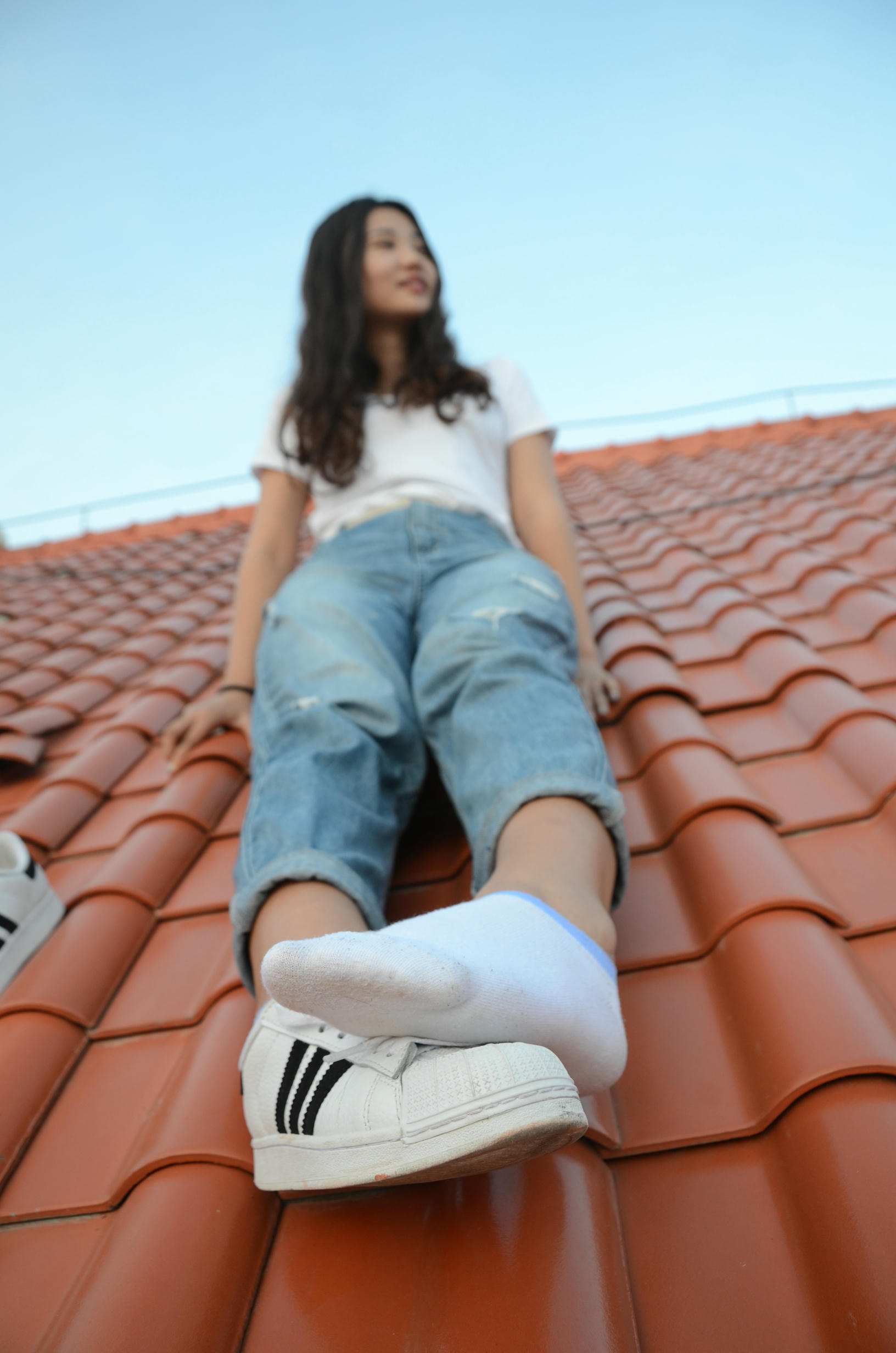 [战前女神] 恋足美腿棉袜女神级摄影套图 2015.06.11特辑 [102P+187M]_第1集