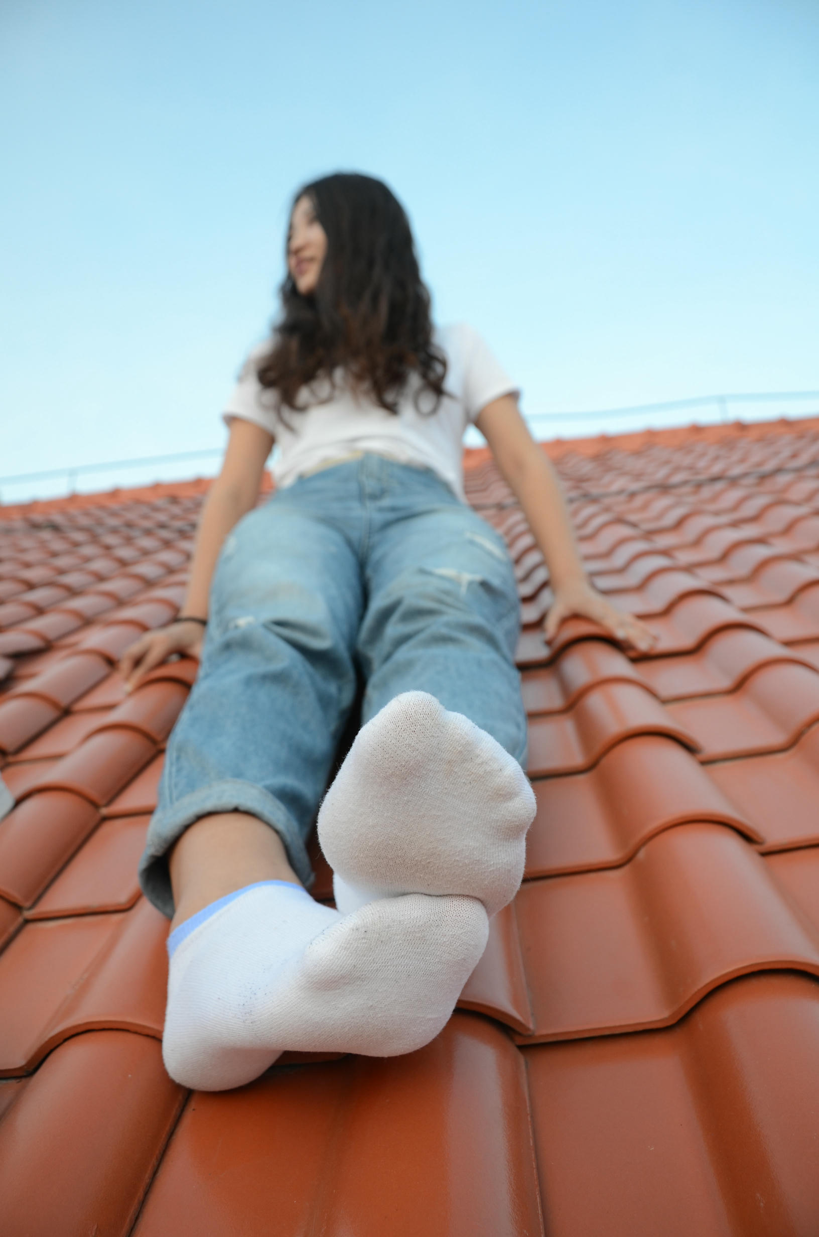 [战前女神] 恋足美腿棉袜女神级摄影套图 2015.06.11特辑 [102P+187M]_第2集