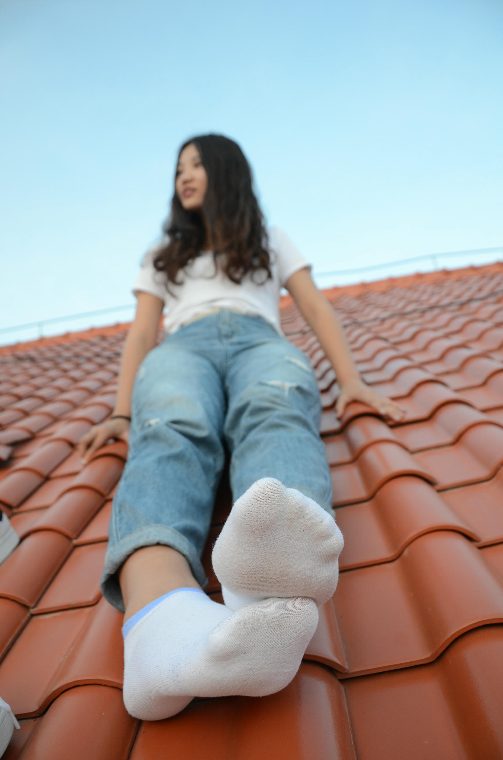 [战前女神] 恋足美腿棉袜女神级摄影套图 2015.06.11特辑 [102P+187M]_第2集