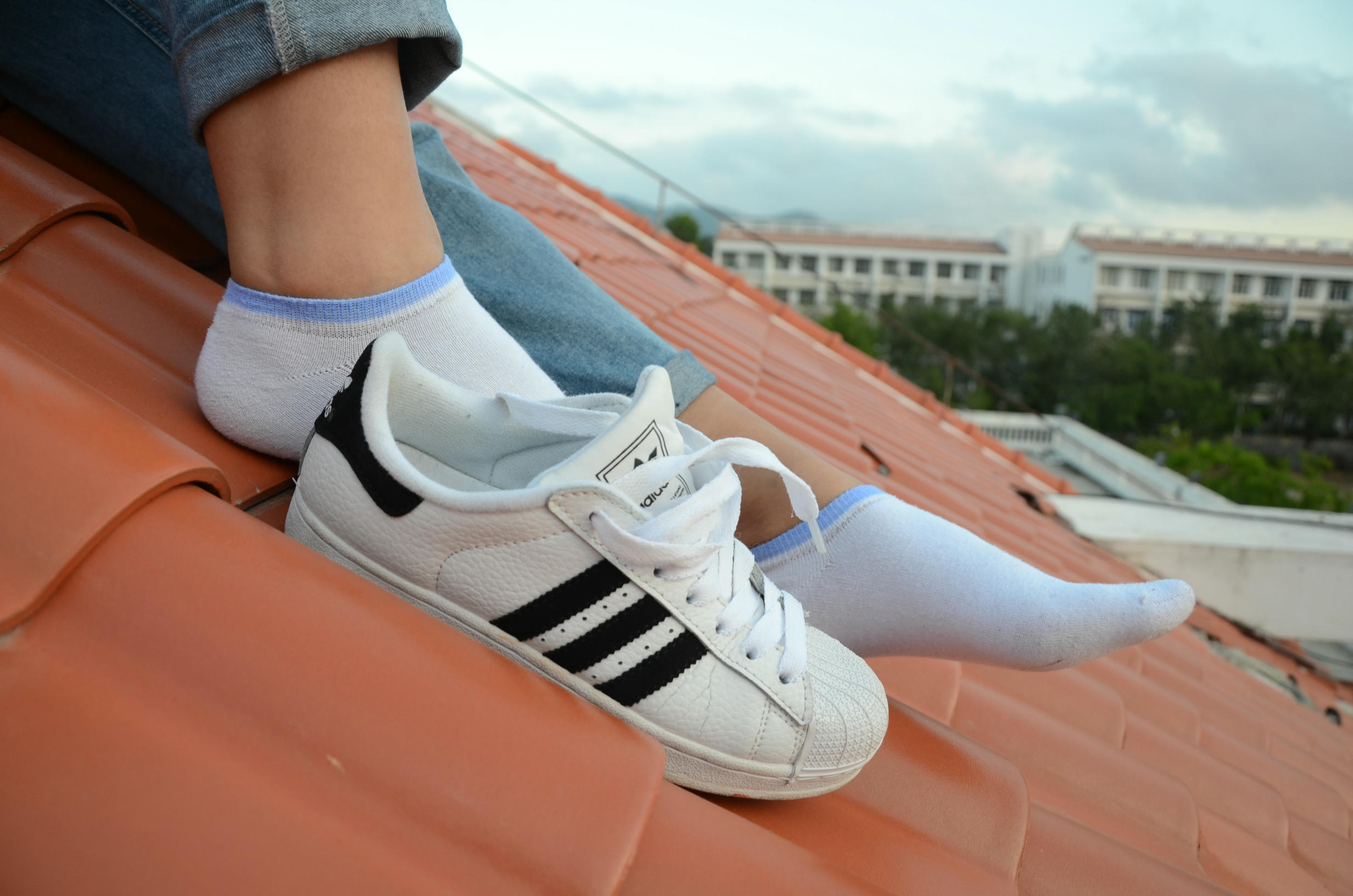 [战前女神] 恋足美腿棉袜女神级摄影套图 2015.06.11特辑 [102P+187M]_第2集